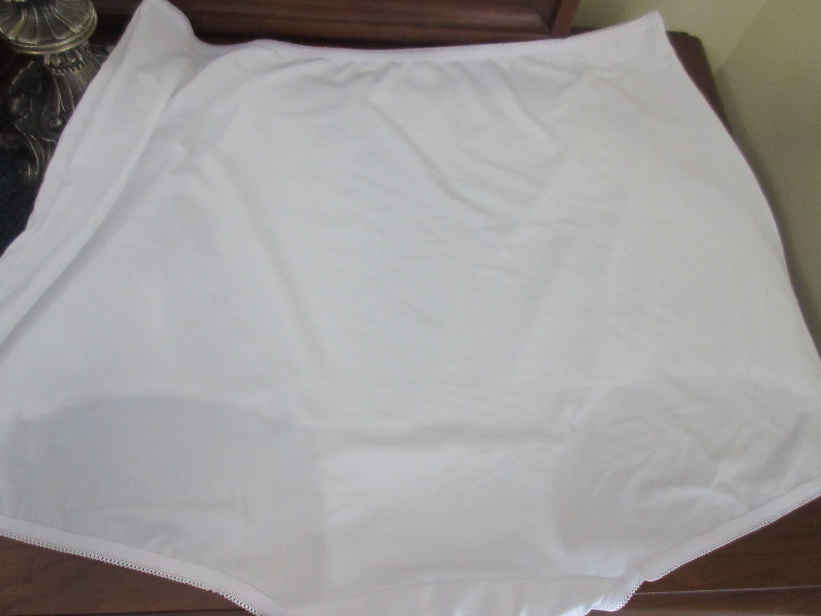 3 PR UB TAN WHITE PINK silky stretch poly SEXY GRANNY panties briefs 15/8X