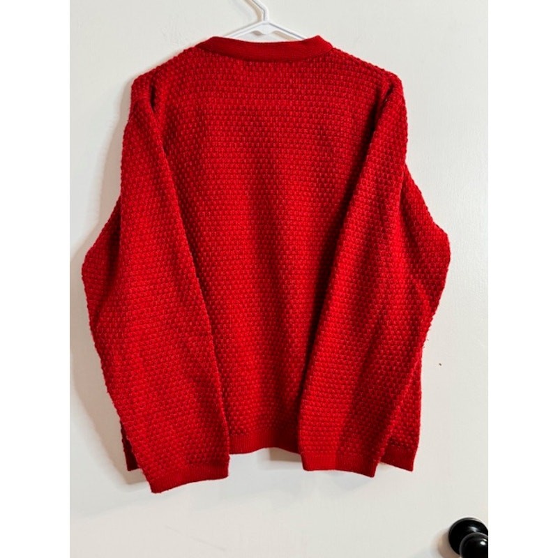 Vintage Ashley Hill Red Sweater Women’s Size Large,Cottage,Preppy,Regency