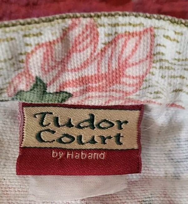 Guc Tudor Court by Haband womens jacket blouse floral medival style L vintage