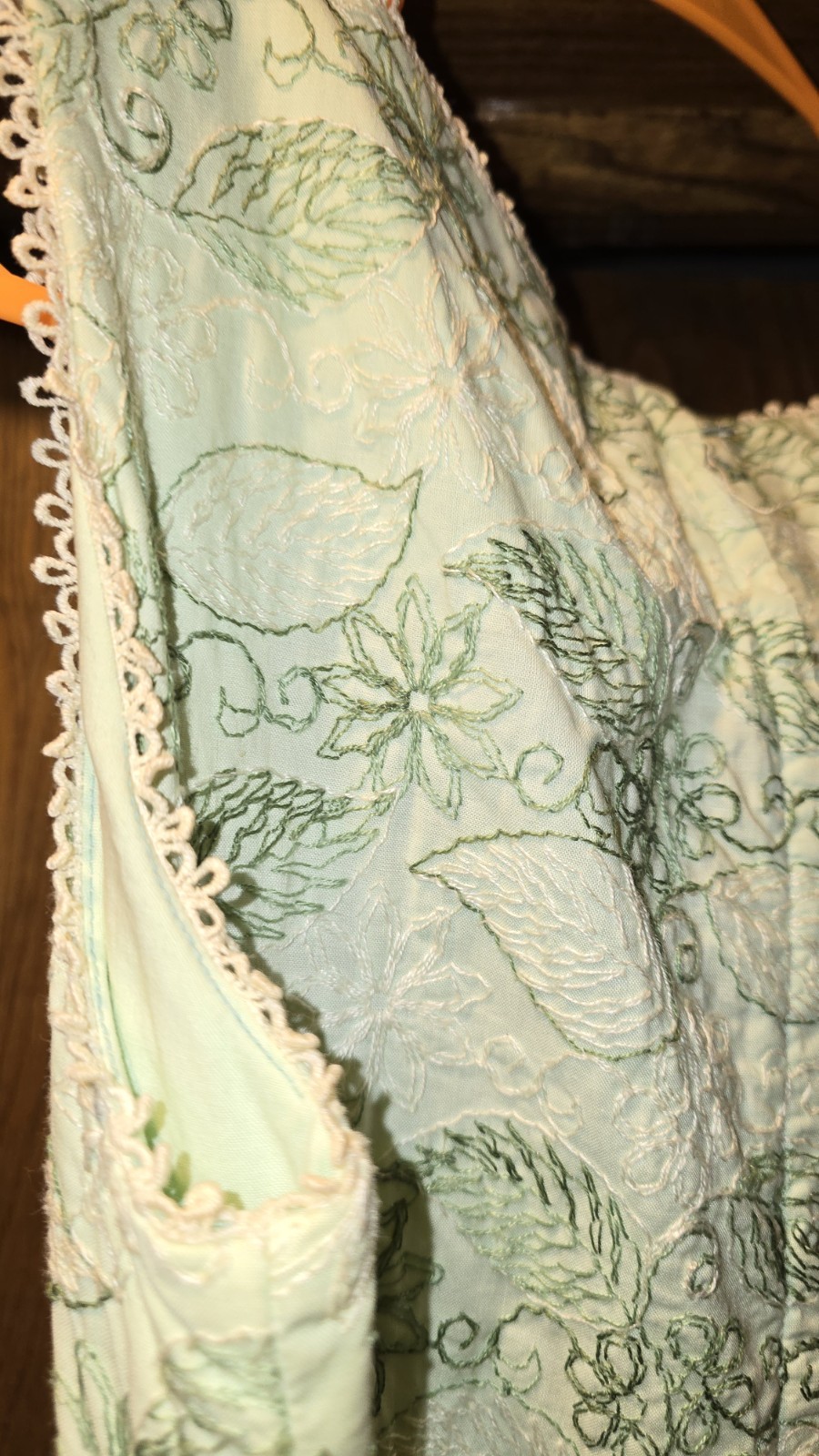 Vintage Helen Whiting Green Floral Pencil Dress
