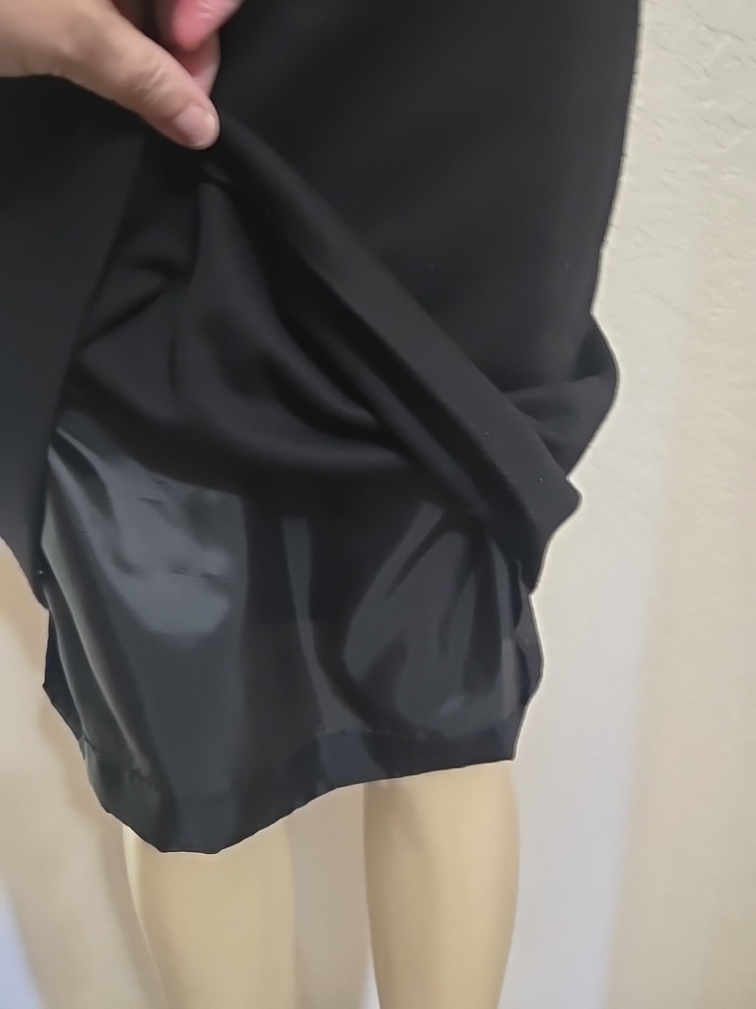 Vintage Brownstone Studio Women’s Skirt Black Wool Size 10 USA Lined