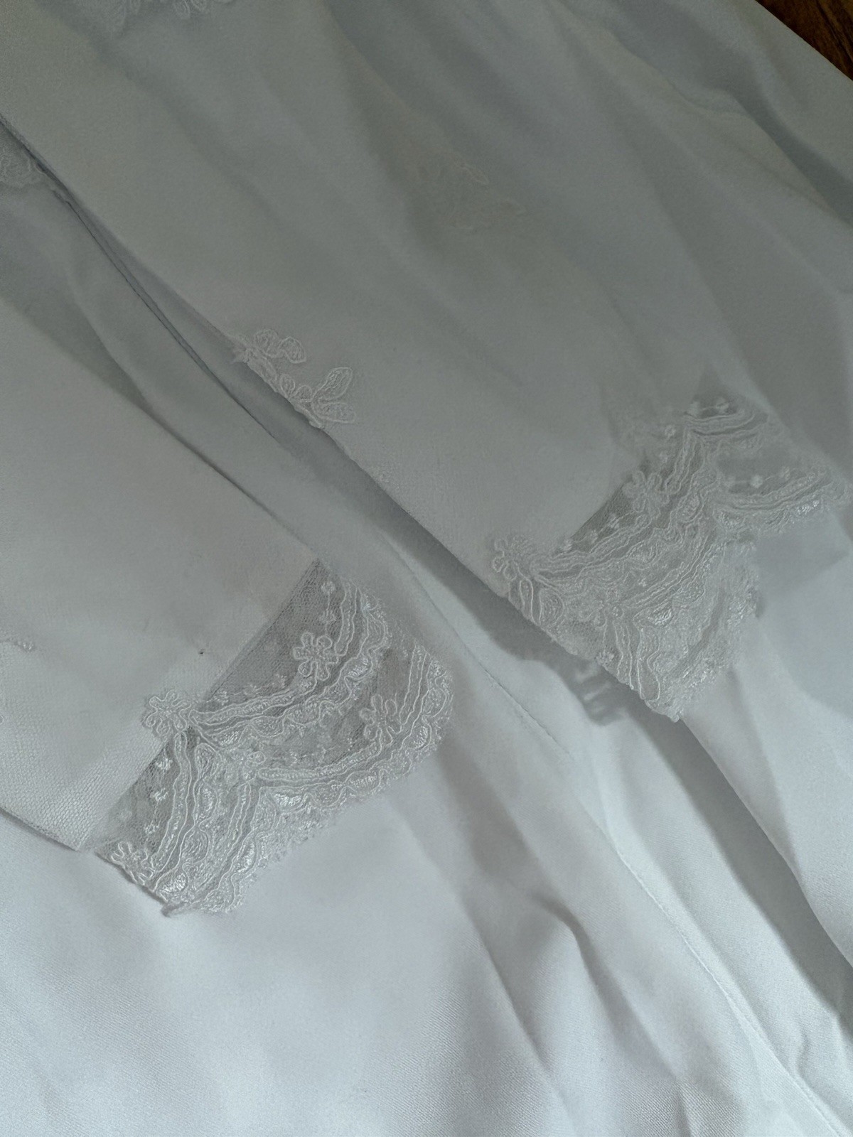 ✨ Rare 1970s Handmade Vintage Wedding Dress – Restored, Pristine Condition ✨