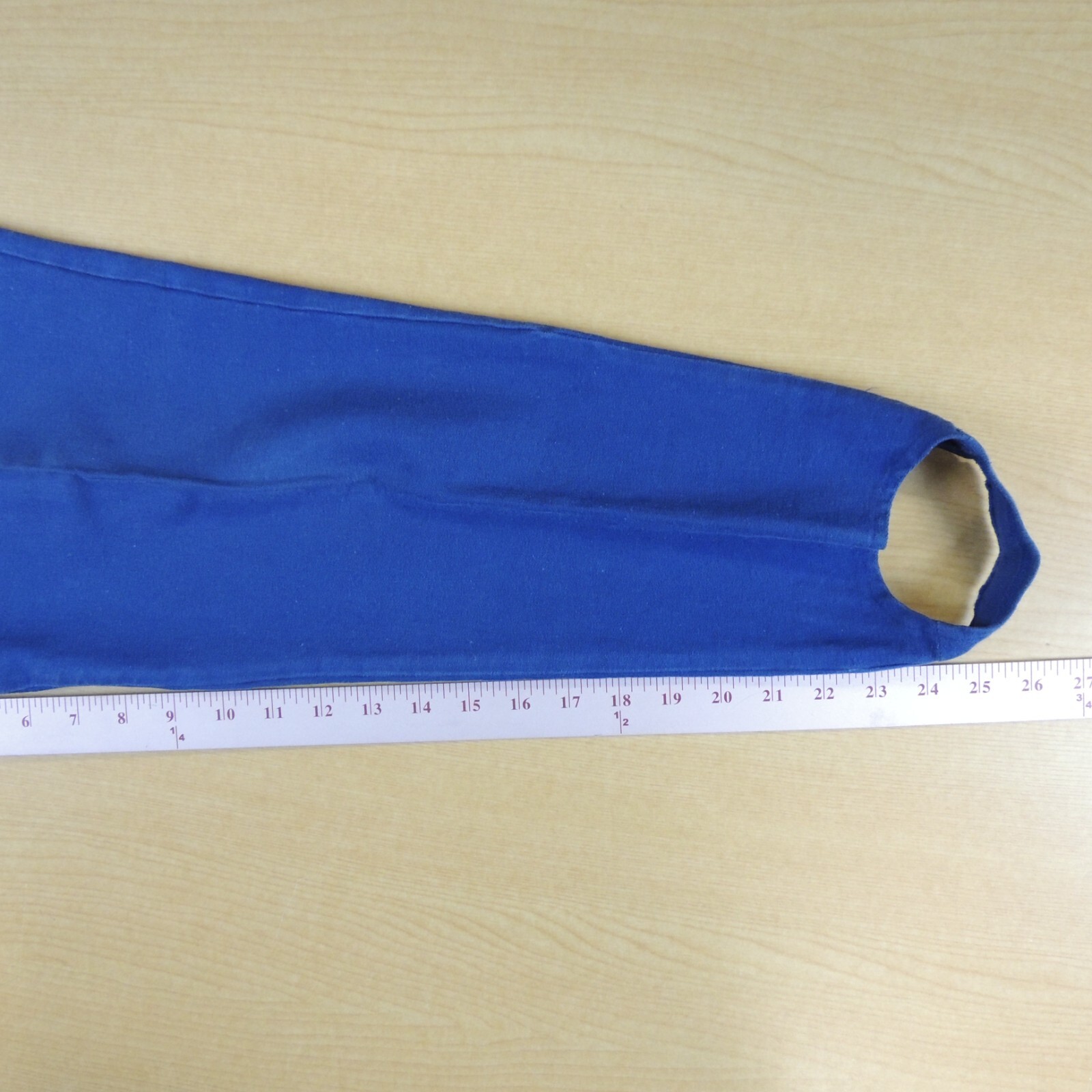 VTG 80 ASHLEIGH MORGAN SPORT BLUE STRETCH HIGH RISE STIRUP PANTS Size 14