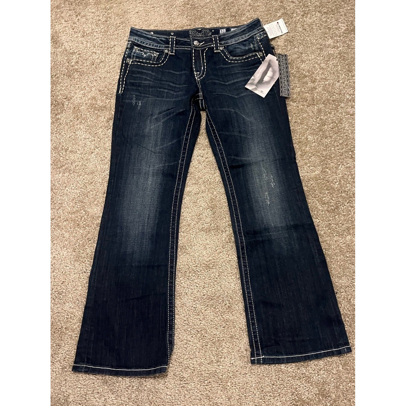 Miss Me jeans Y2k low rise boot cut NWT RARE size 31