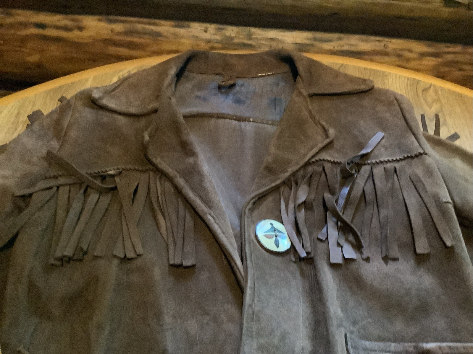 Western Jacket And Skirt Ranch Wear Suede Fringe Sz S