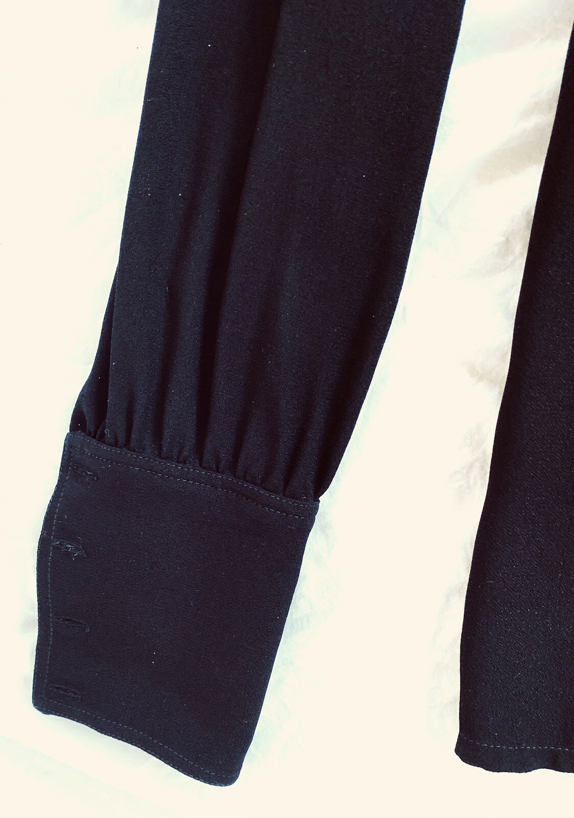 Zandra Rhodes Vintage 1970s Squiggle Ruffle Pleated Collar