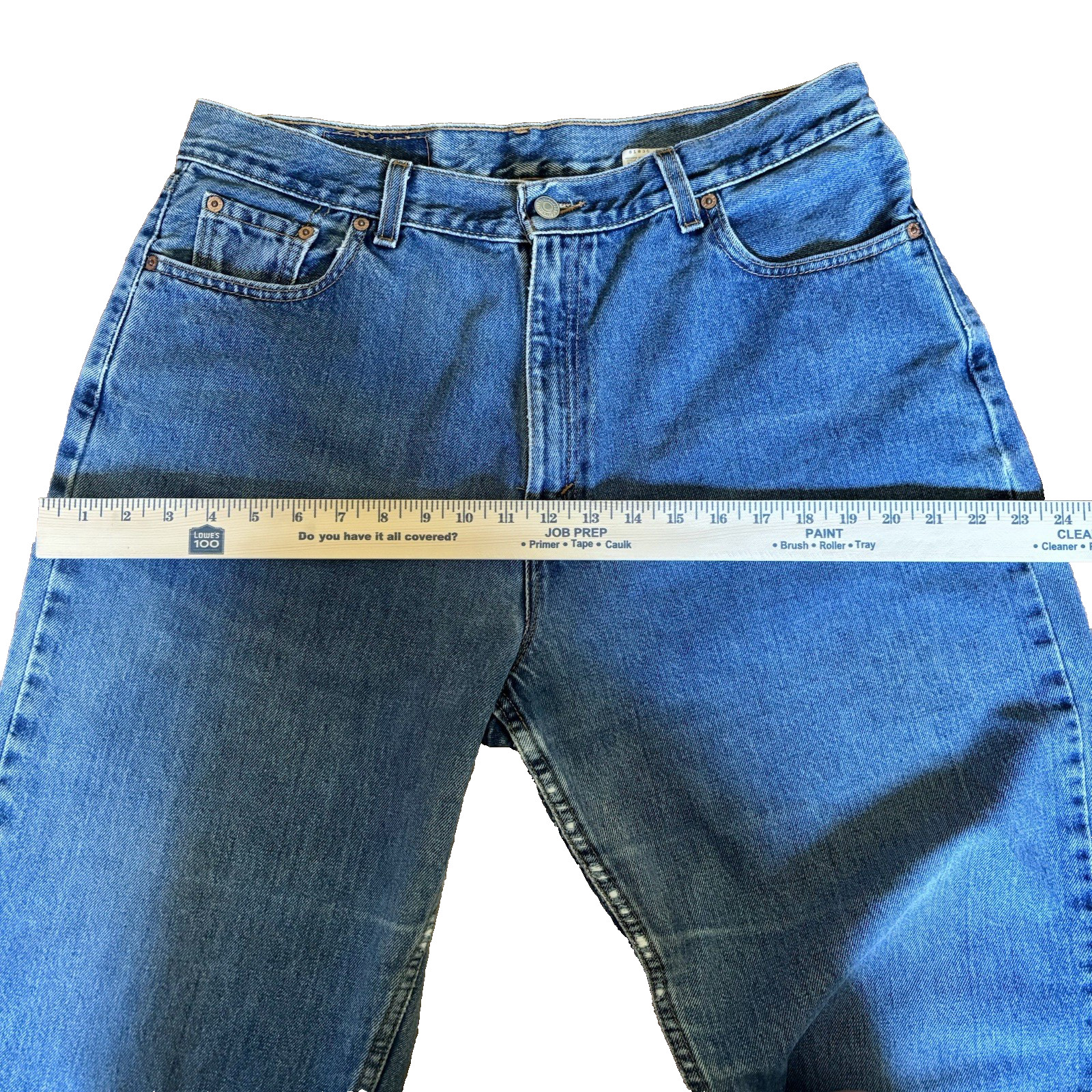 VTG Levi’s 560 90s Loose Fit Straight Women’s Sz 32×30 Med Wash Made in USA