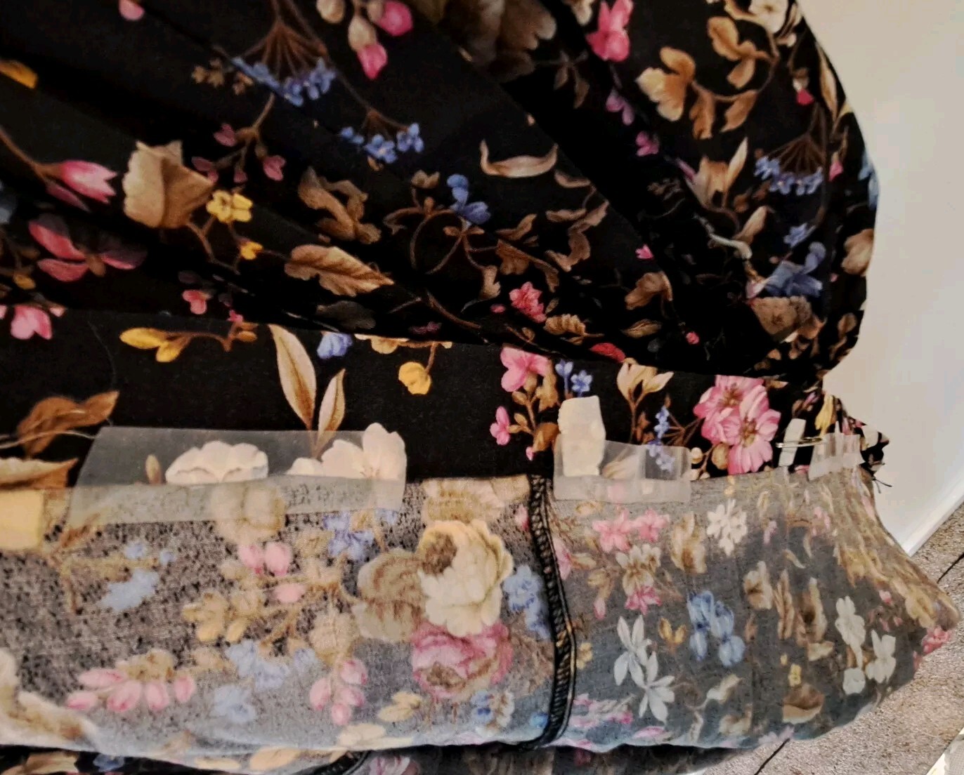 Liz Claiborne Vtg Floral Belted Dress Sz 6 Shoulder Pads Romantic Feminine Y2K