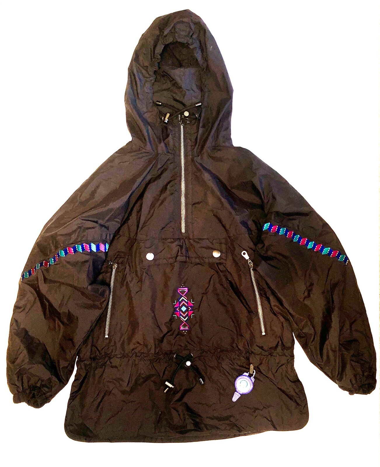 Vintage Ladies Size 8 Medium? Kaelin Snuggler Carly 3/4 Zip Pull Over Ski Jacket