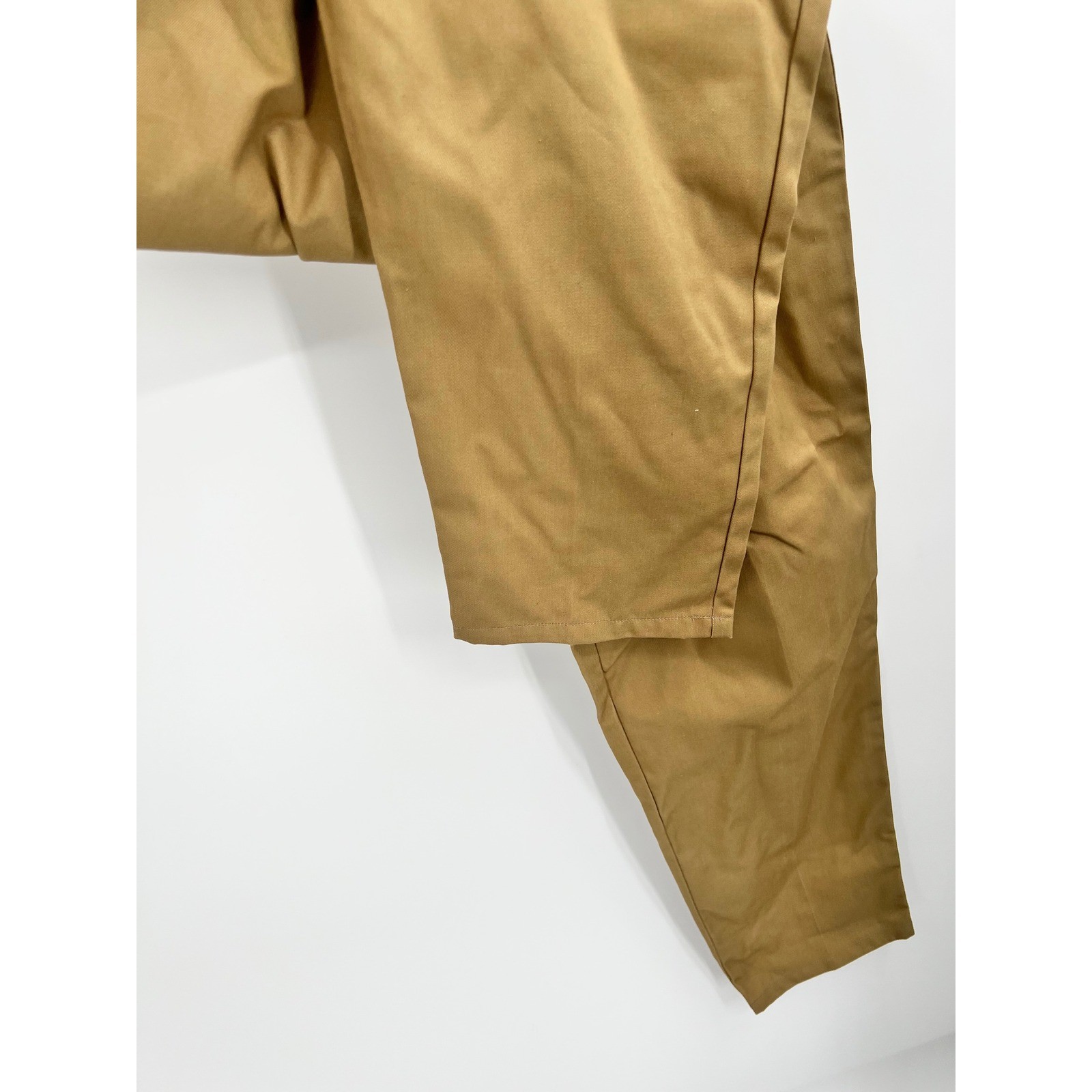 Vintage P.S. Gitano Pleated Trousers Deadstock NWT Khaki Sz 12 Short 90s