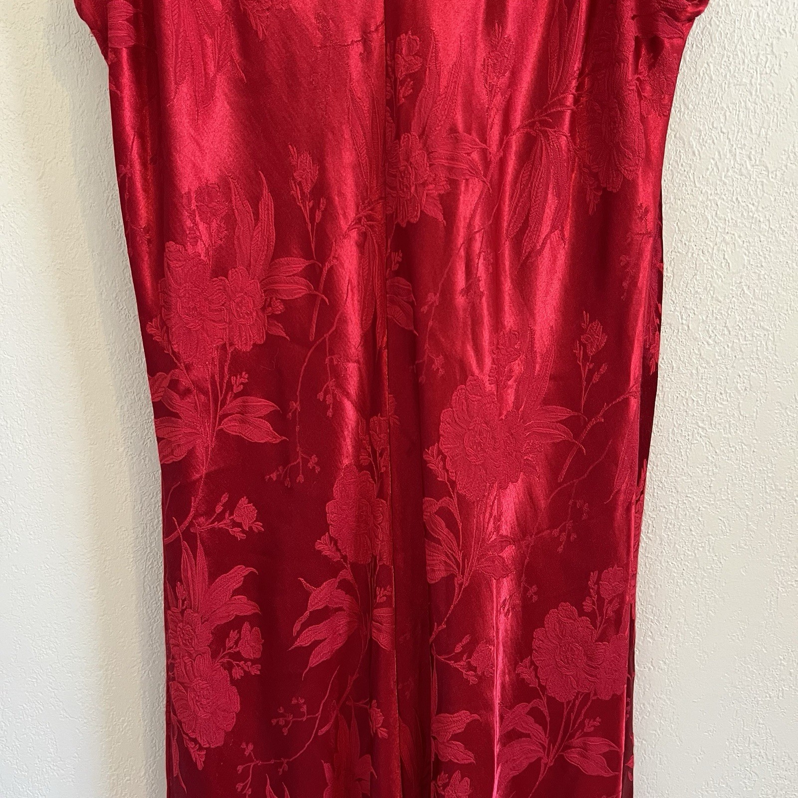 Vintage All That Jazz Satin Brocade Dress