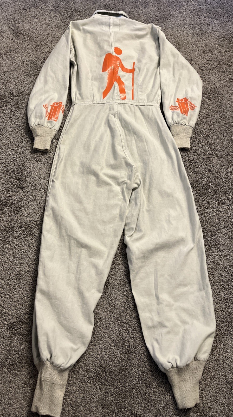 Vintage 80’s USGI Cotton Sateen Type II Jumpsuit Custom Upcycled Canvas