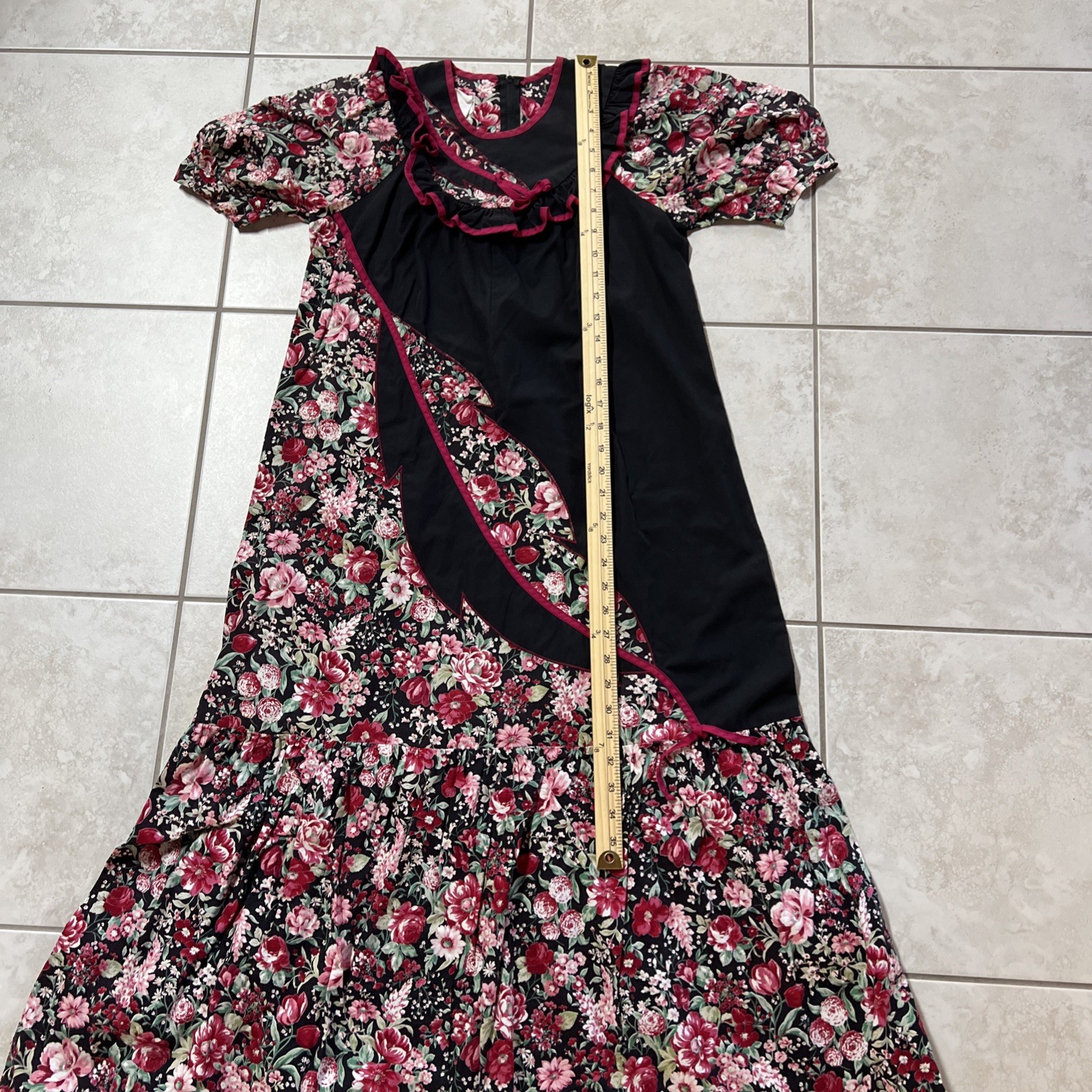Vintage Hawaiian Dress Medium Set Of 2 Floral Colorful Long