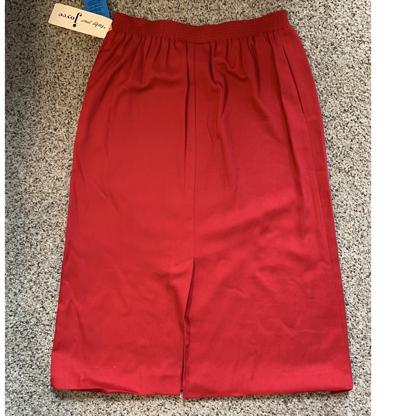 Vintage NOS Joyce Sportswear Modest Pencil Skirt USA Union Label Size 13 / 14