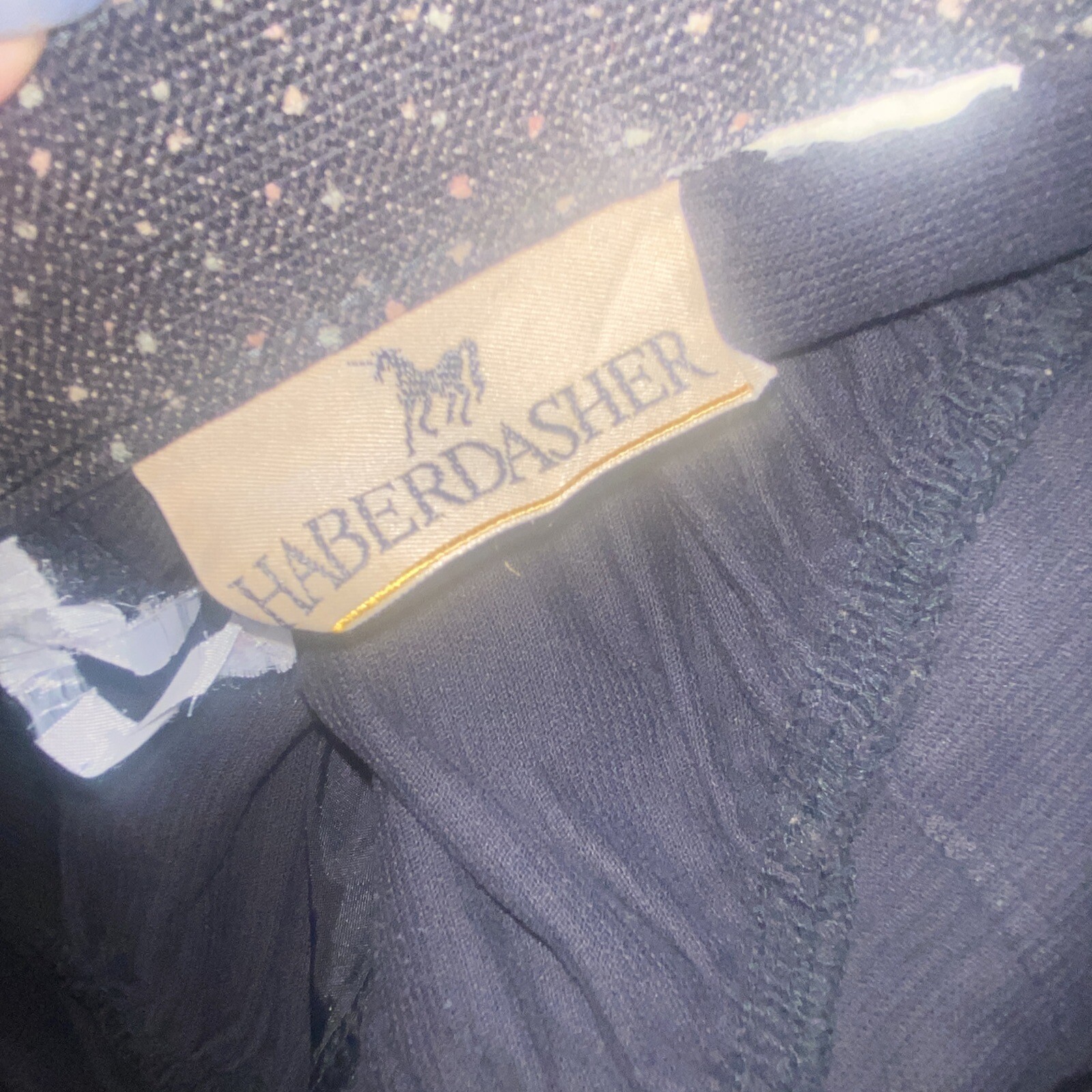 Vintage HaberdasHER Junior’s 9/10 Grey Wool Blend Plaid Midi Skirt High Waist