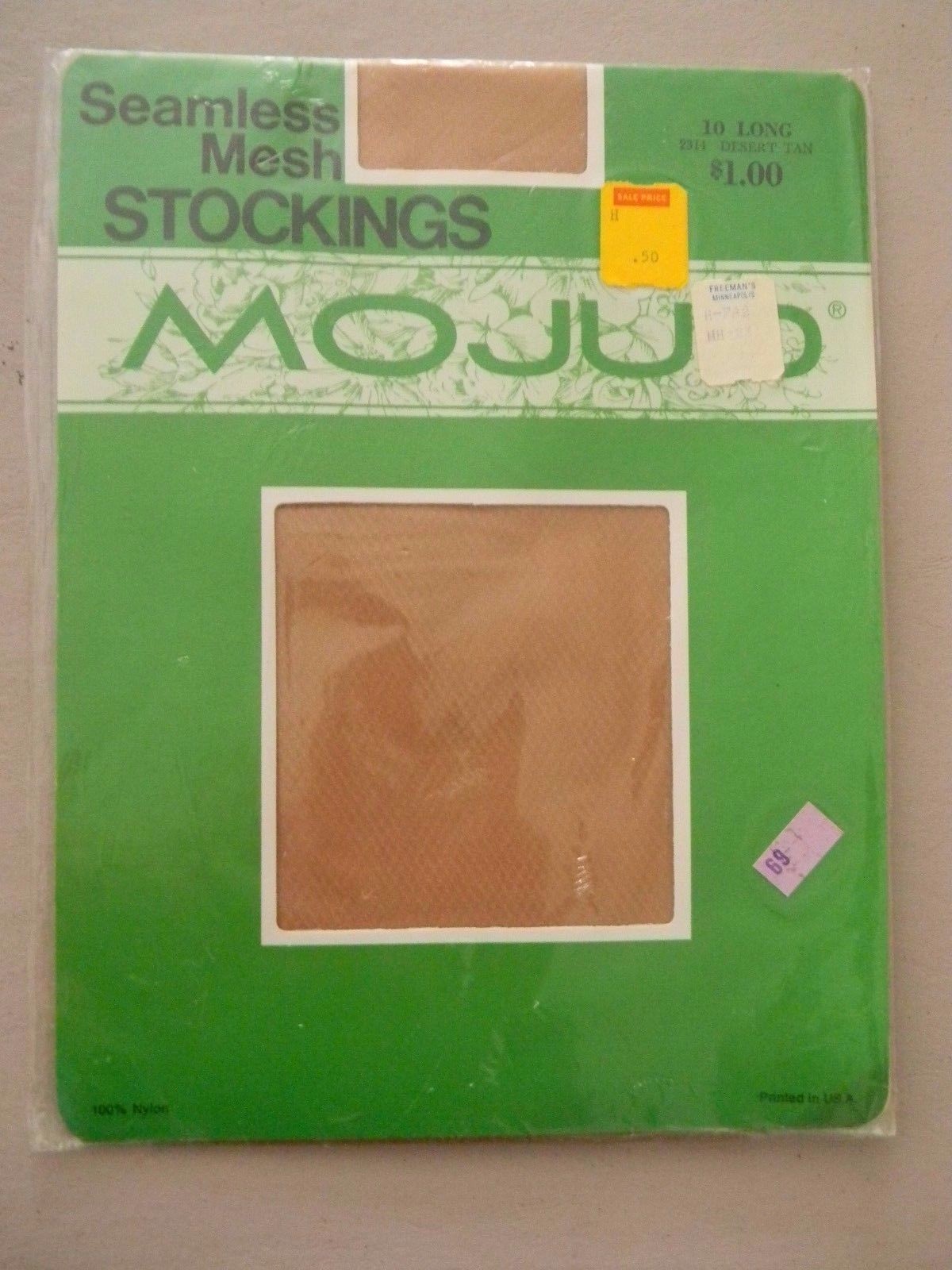 Mojud Nylons/Stockings- 10L- Desert Tan- New #2314