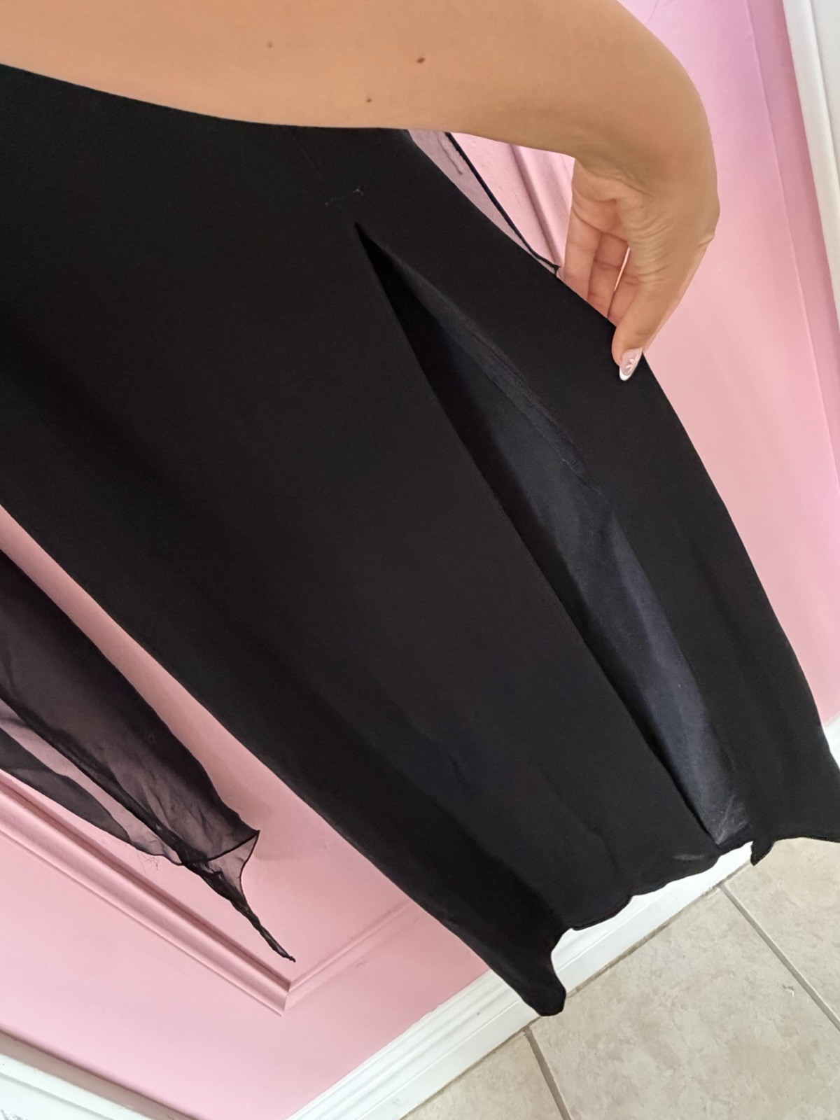 Vintage Elegant Black Dress