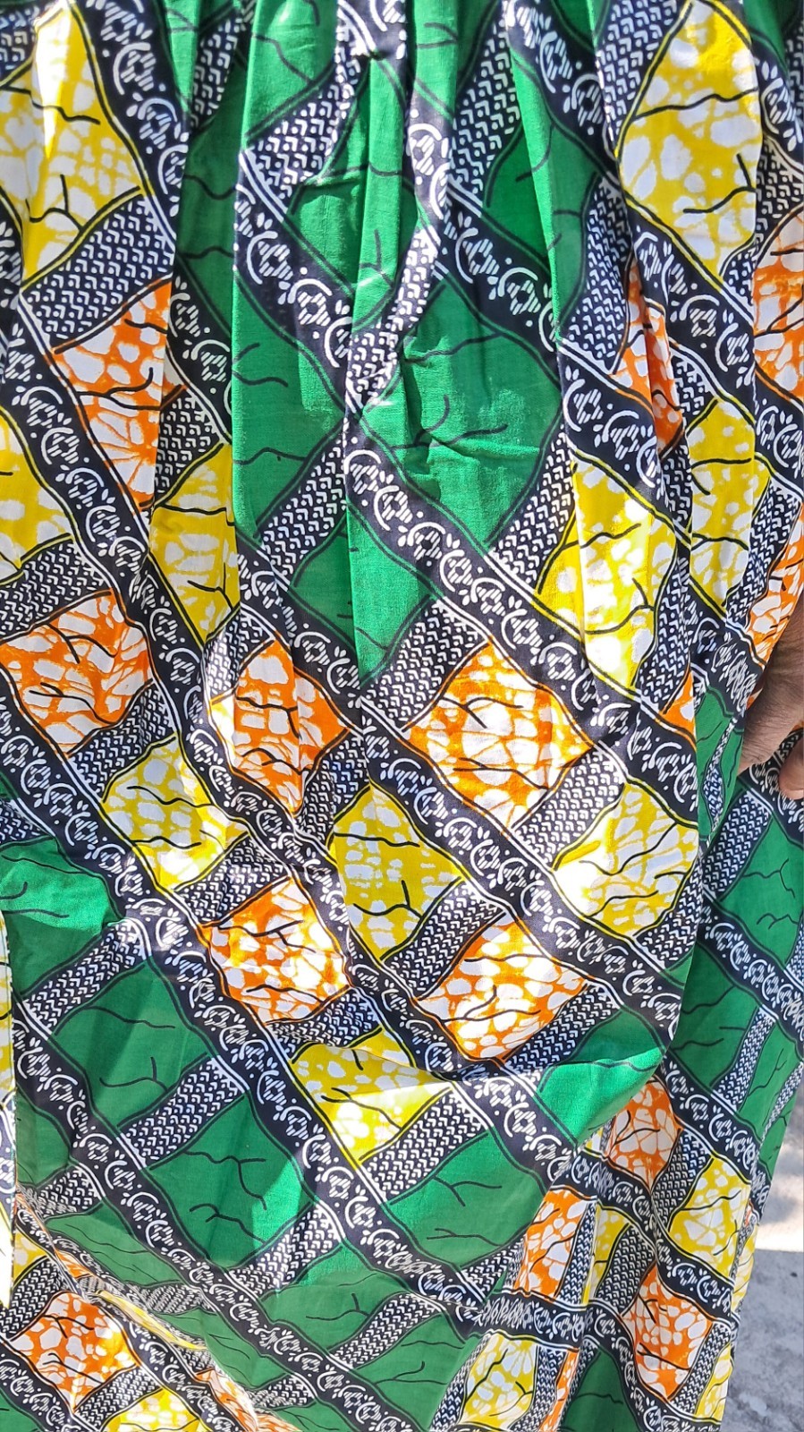 Sakkas Maxi Skirt Womens Pre-owned Good Condition Free Size Green Multi Colored