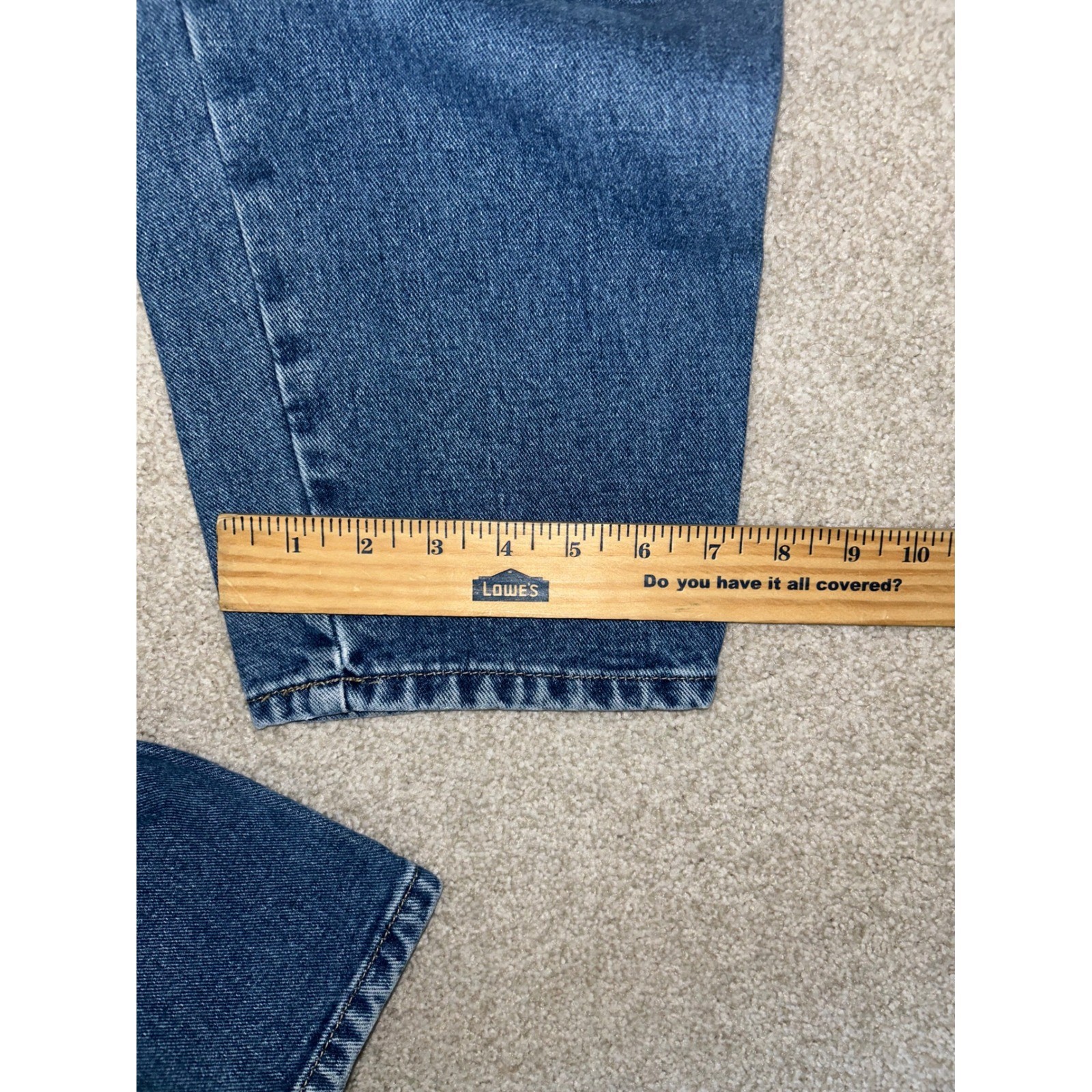 Passports Vintage High Waisted Tapered Leg Jeans Medium Wash Blue Denim Size 6