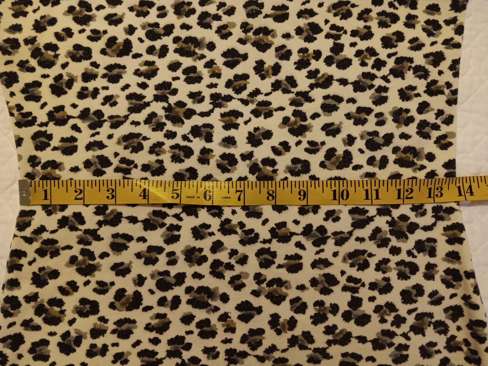 Vintage 80s Dress Bodycon Medium Cheetah Compagnie Internationale Limited…