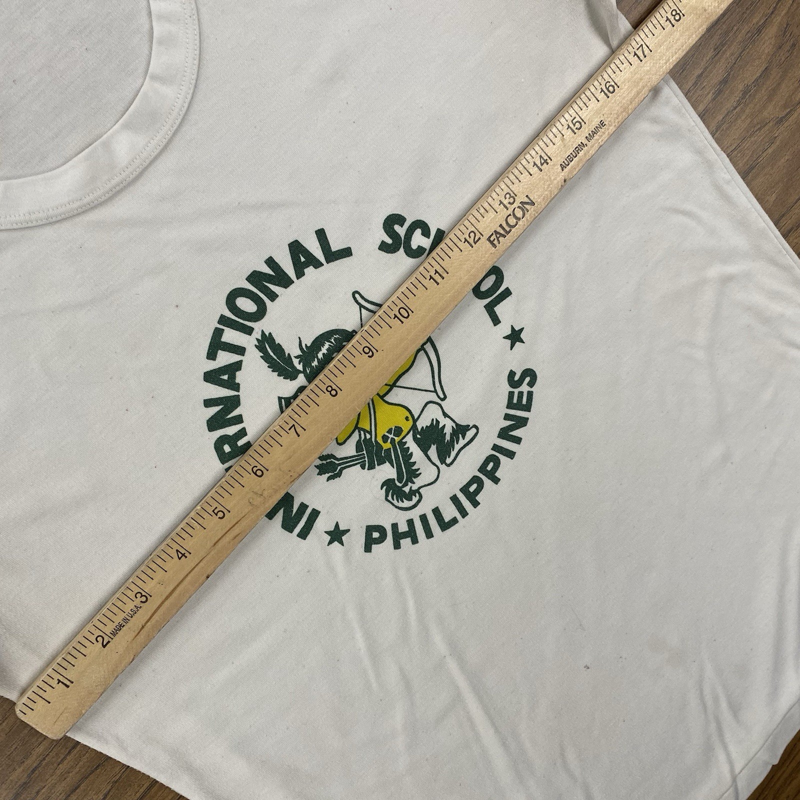 Vintage Women’s Small Philippines International School Shirt 80s