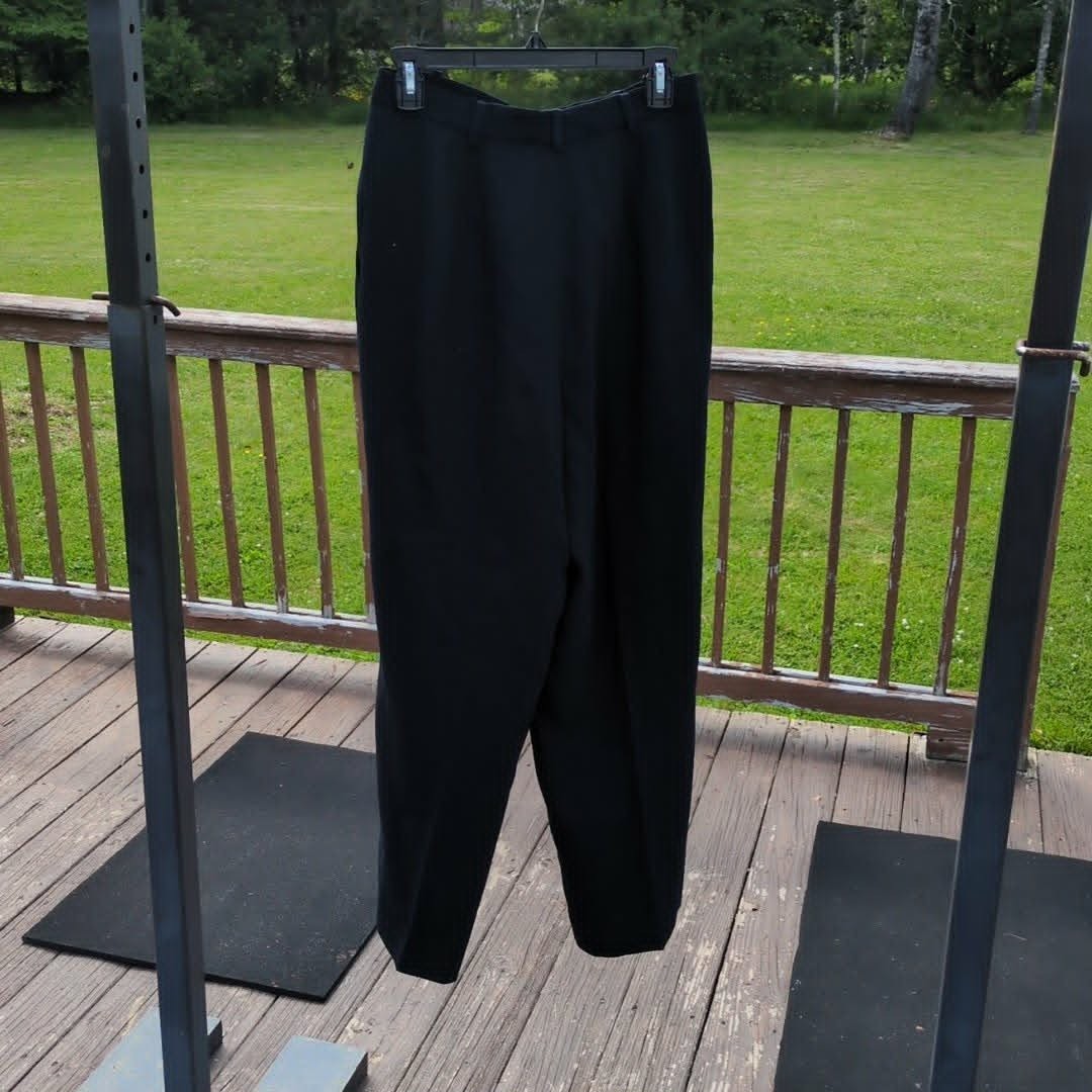 Vintage 90′ Liz Caliborne Wool Trousers Sz 10 Made Northern Mariana Islands USA