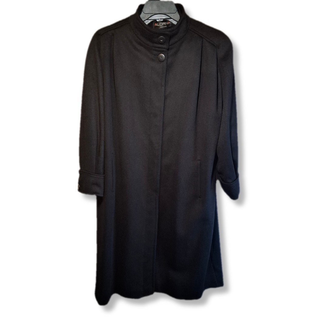 Alorna Vintage 80s Wool Full Length Coat | Union & USA Made | Read Description
