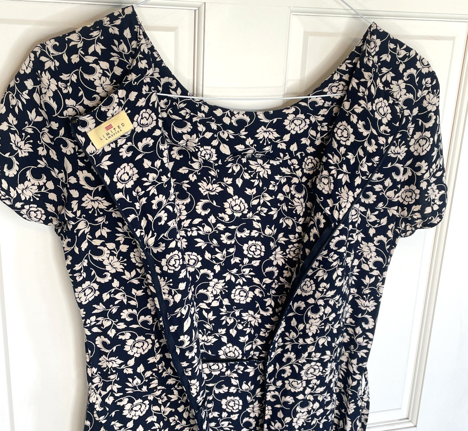 Vintage 90s Women’s Retro Floral Maxi Dress Sz 8 Y2K Whimsigoth Boho Cottagecore