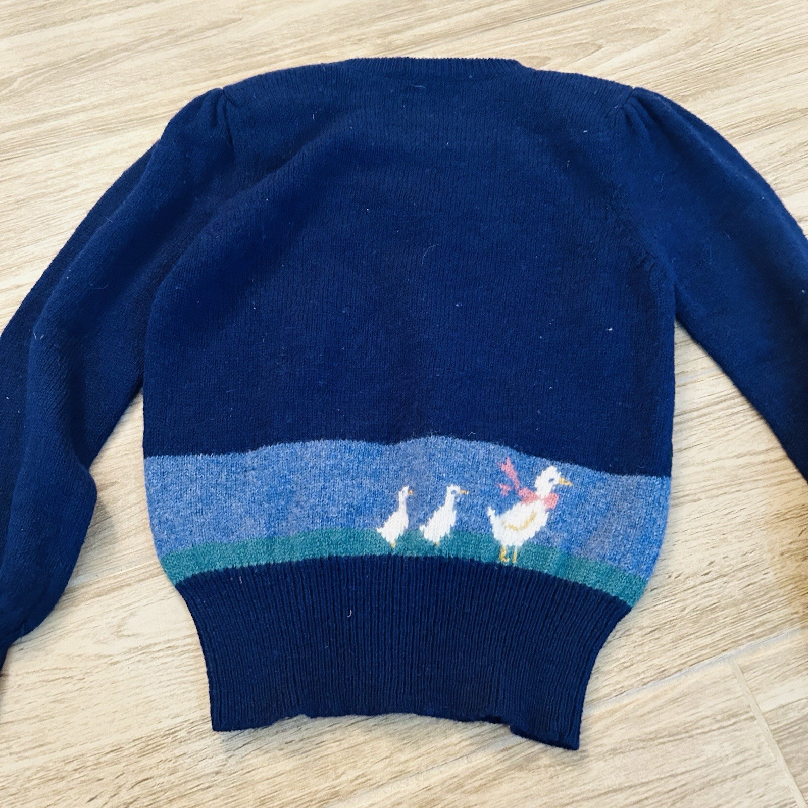 Vintage 1980’s Country Goose Cottage Corp Wool Sweater Women’s Small