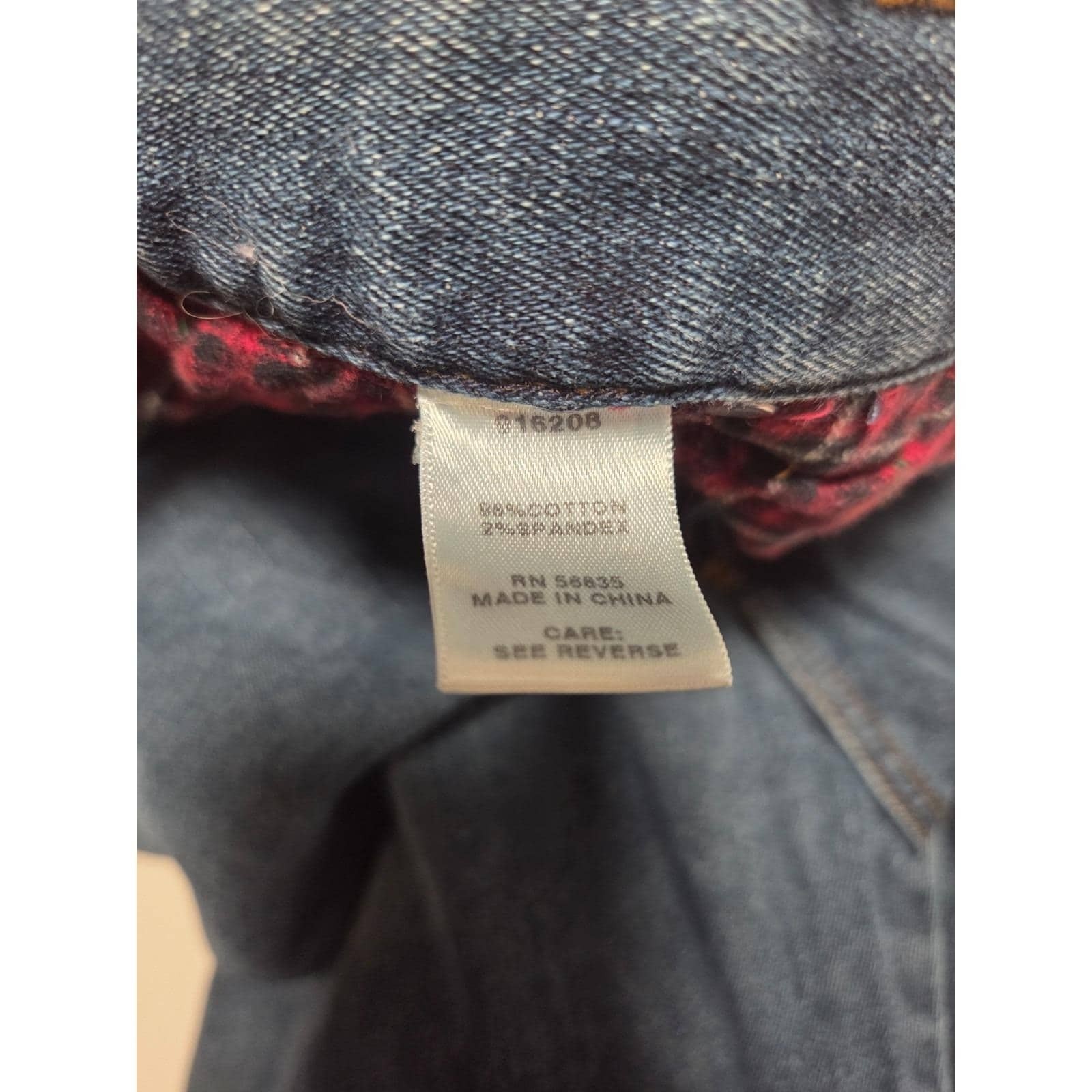 Vintage Cabelas Jeans Womens 14 Blue Denim Dark Wash Flannel Lined Straight Leg