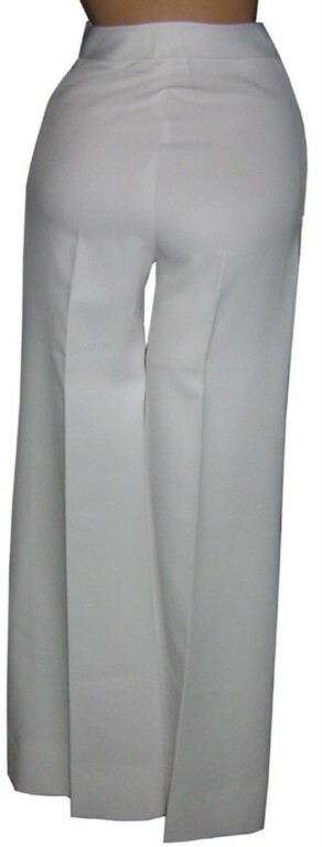 VINTAGE Boho 1960s-70s Original Saturday Night Fever White Flares XS