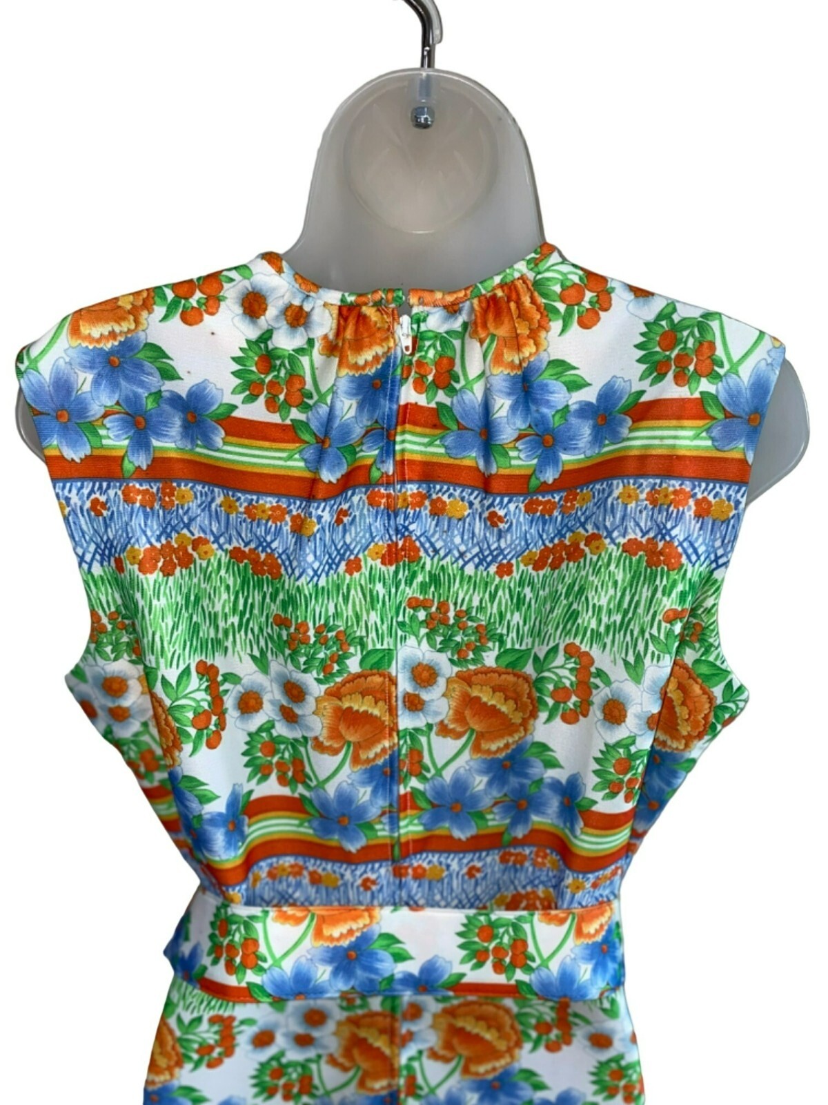 Vintage Trends by Jerrie Lurie Belted Summer Jackie O Dress Size 14