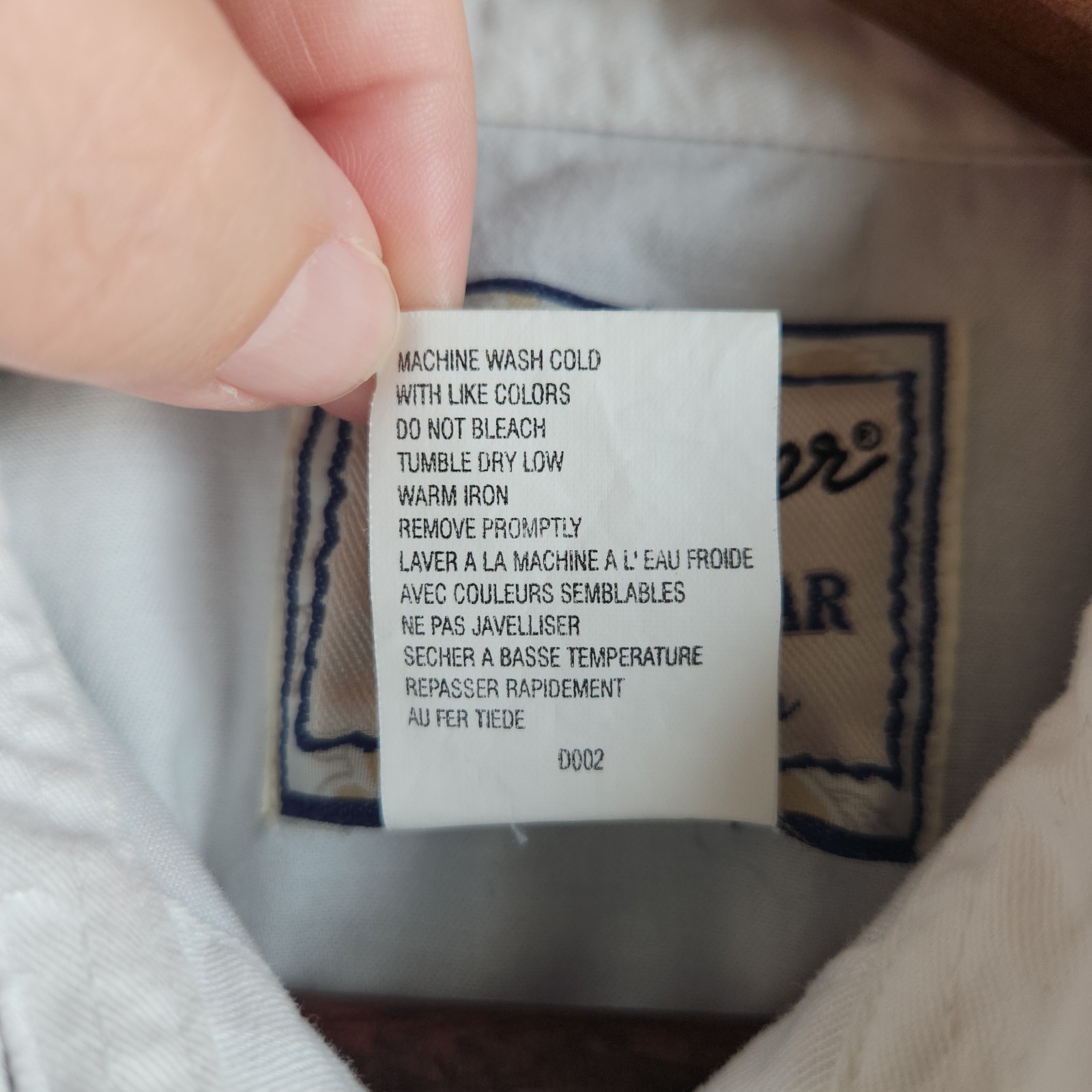 Vtg Wrangler Western Wear Women M Shirt Blue White Embroidered Contrast Yoke 90s