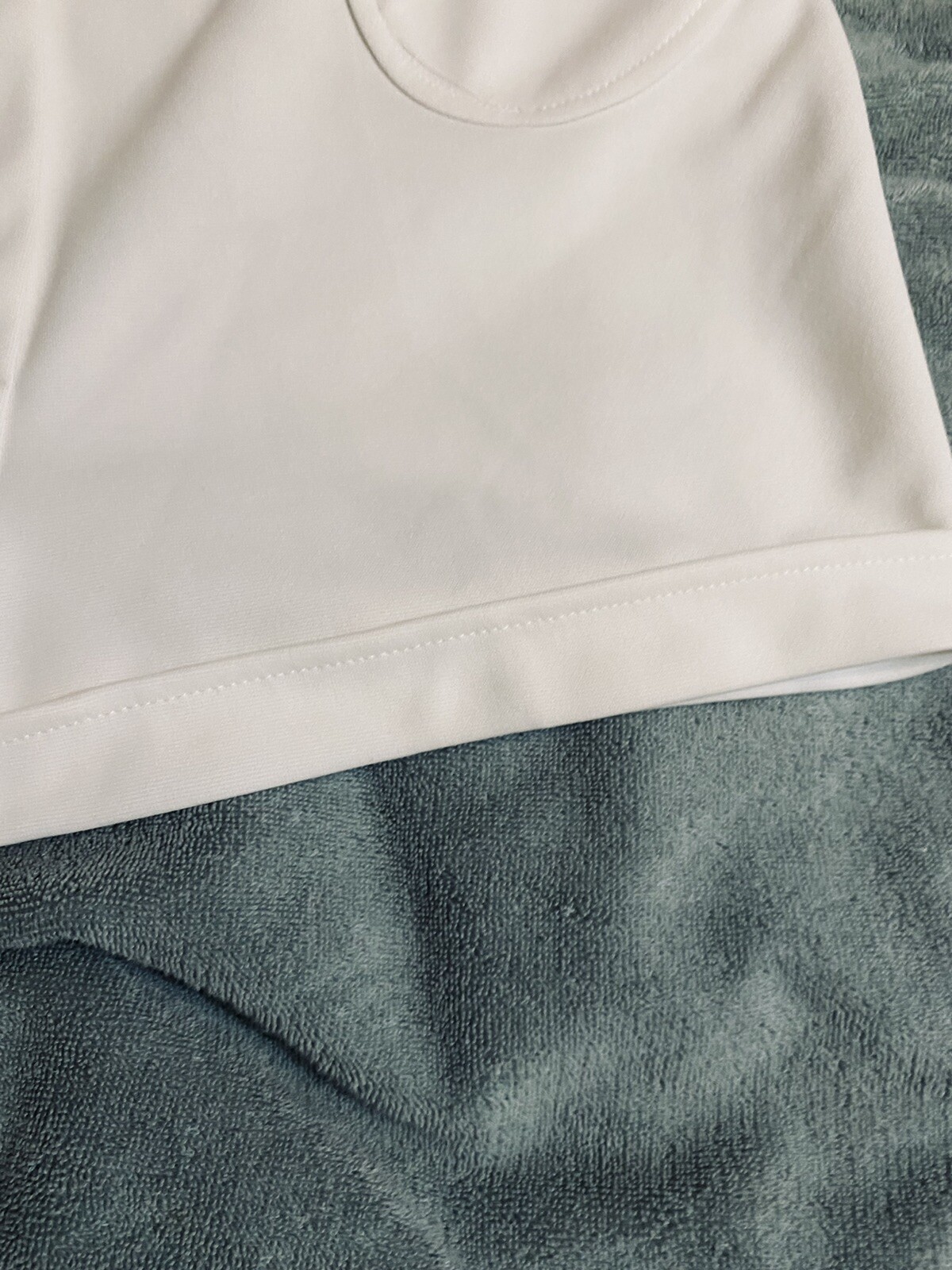 1980s KMART White HOT PANTS shorts waist 36 inches polyester Plus 1X-2X Shorts