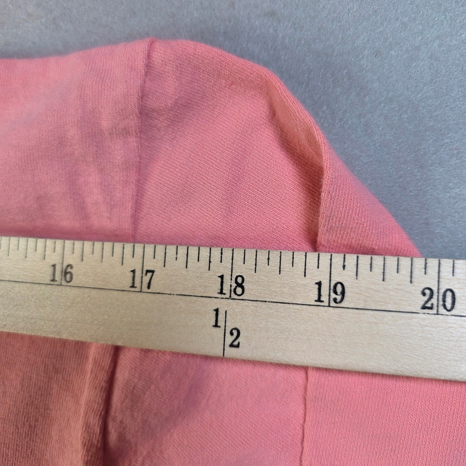Vintage Anvil Vero Beach Florida Lighthouse Long Sleeve Pink T-Shirt USA Made M