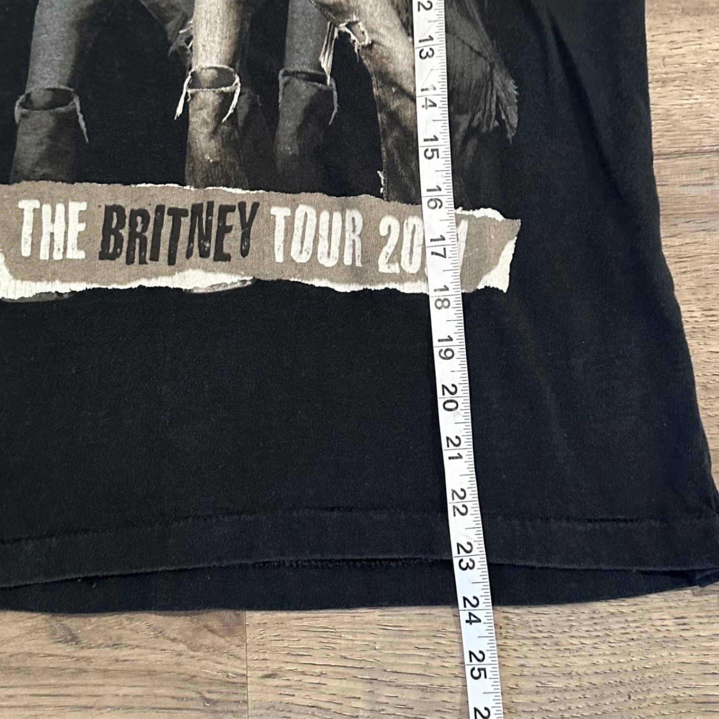Vintage 2001 Britney Spears Concert T-Shirt The Britney Tour All Sport Size S