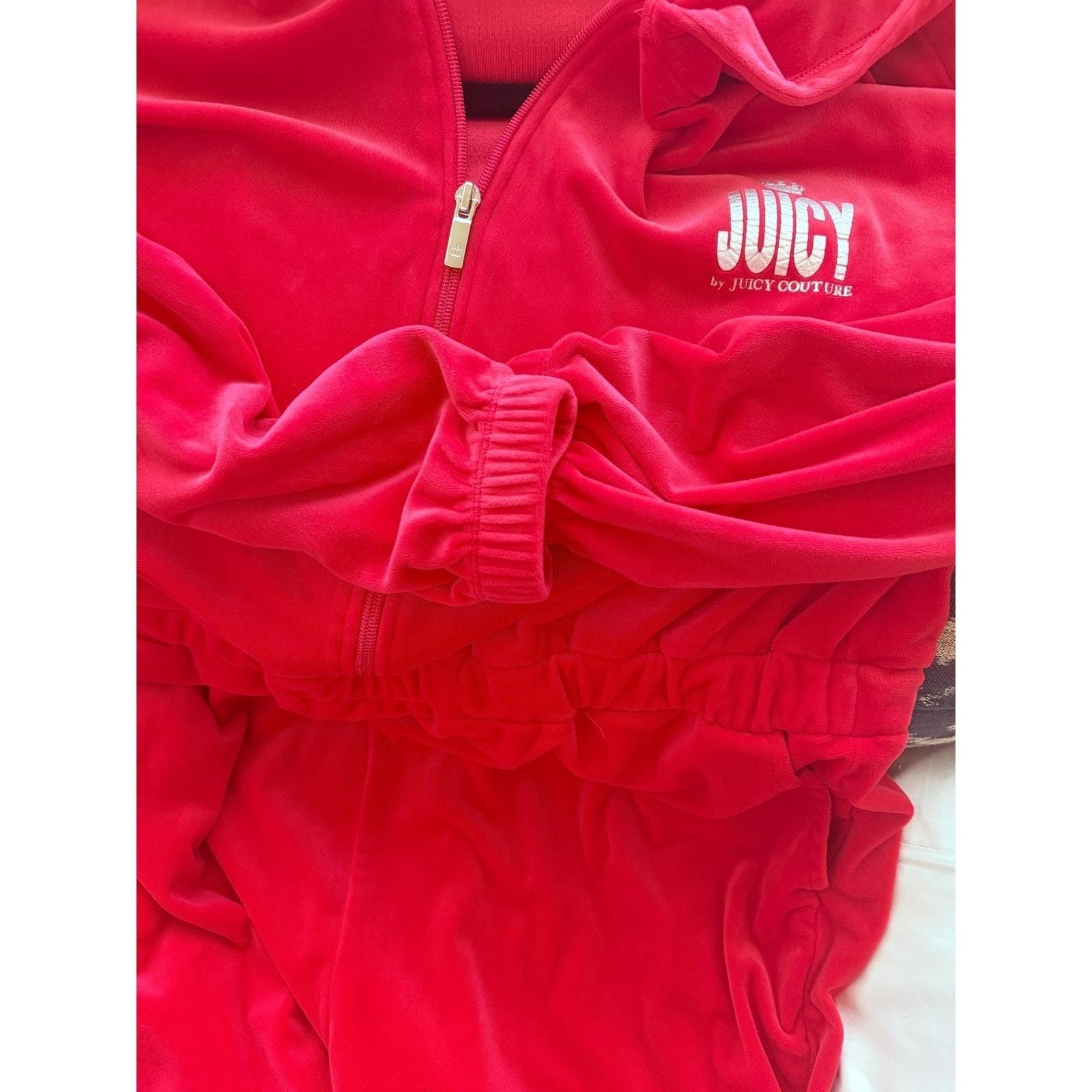 Vintage Y2K Plus Size Barbie Pink Juicy Couture Velour Jumpsuit XXL cozy sexy