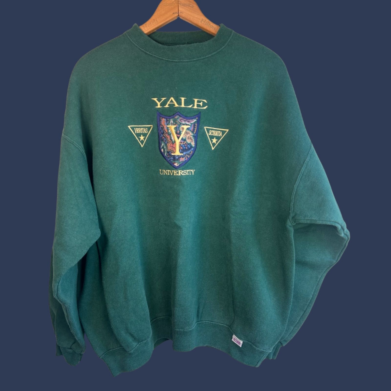Classic Vintage 90s Crabel Sportswear Yale University Sweatshirt