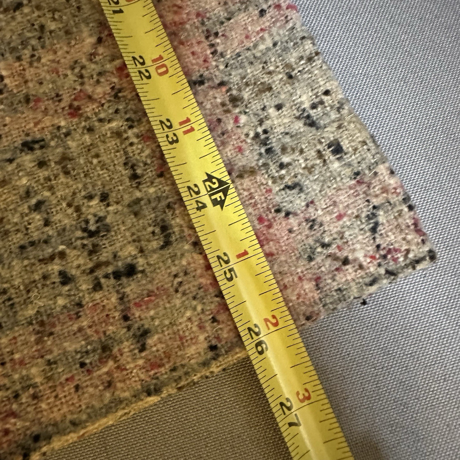 Vintage Tweed Wool Pencil Skirt Multicolor Pink Black Ladies Garment Union Label