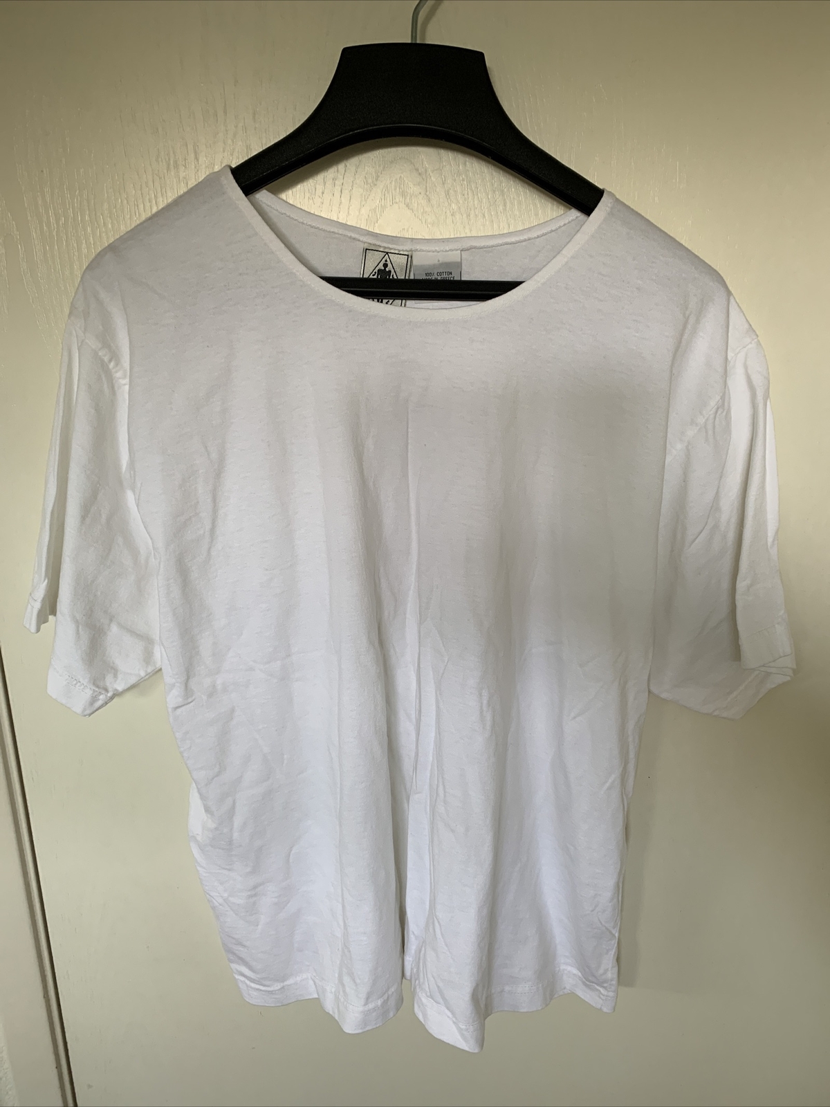 W.I.P. Made In Greece Vintage 1970’s White T Shirt Womens Size Large