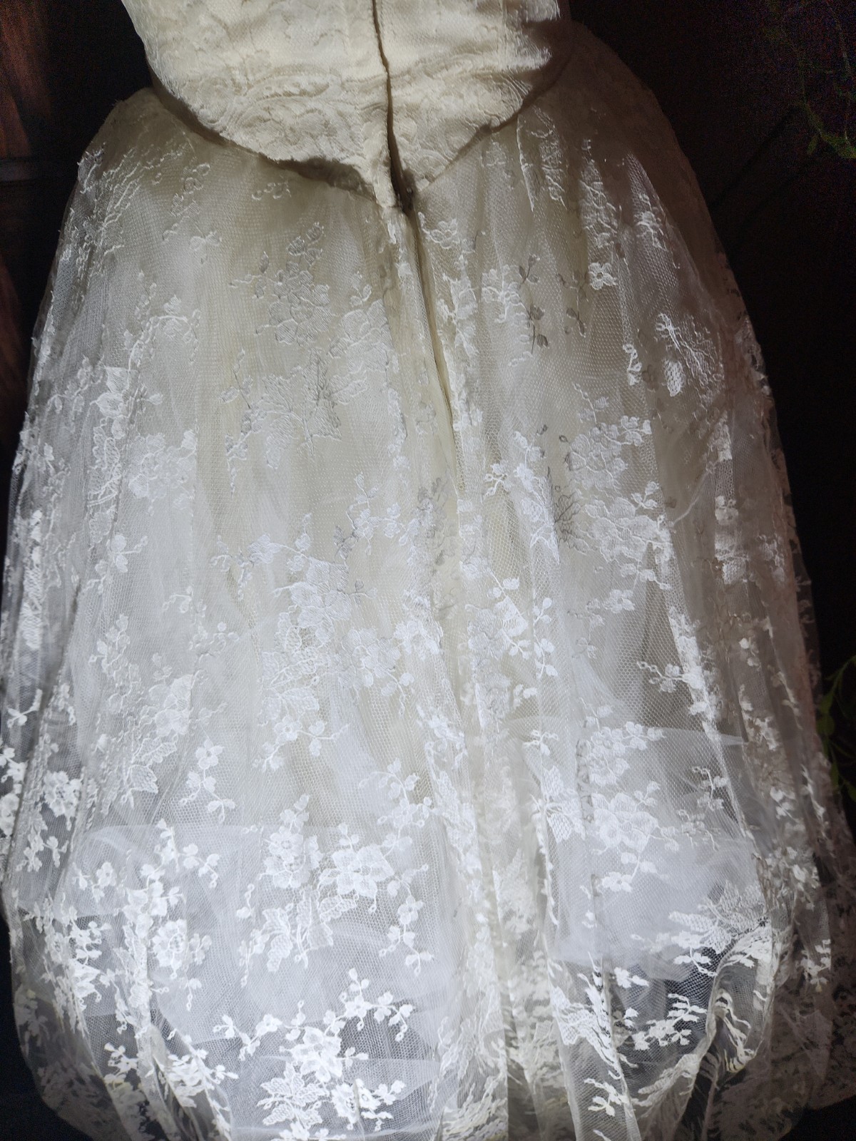 VTG 1950s Cahill Beverly Hills Dress & Veil Set
