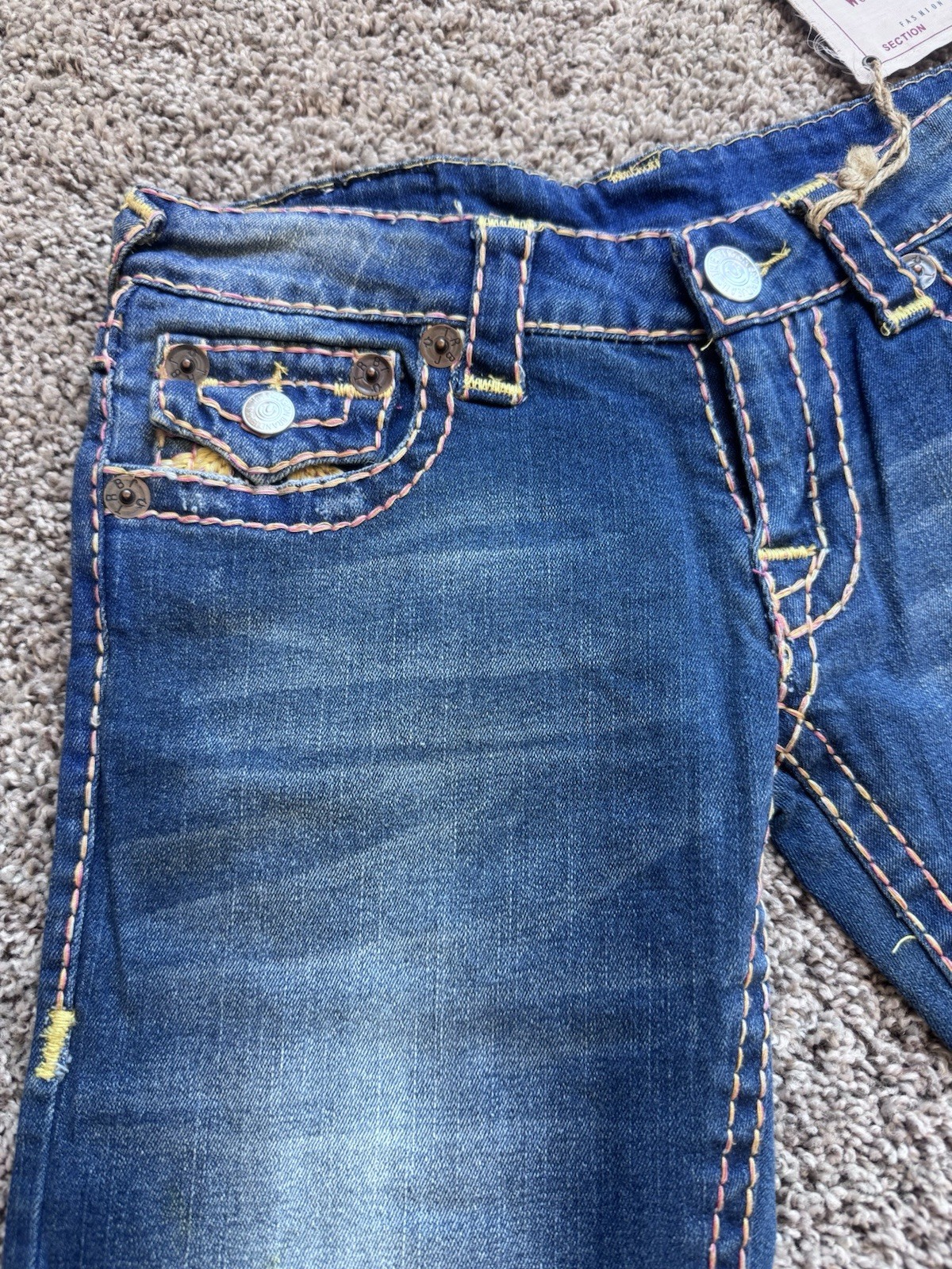 True Religion Billy Super T Bootcut Jeans NWT Made USA 29 Style 245030MBTE