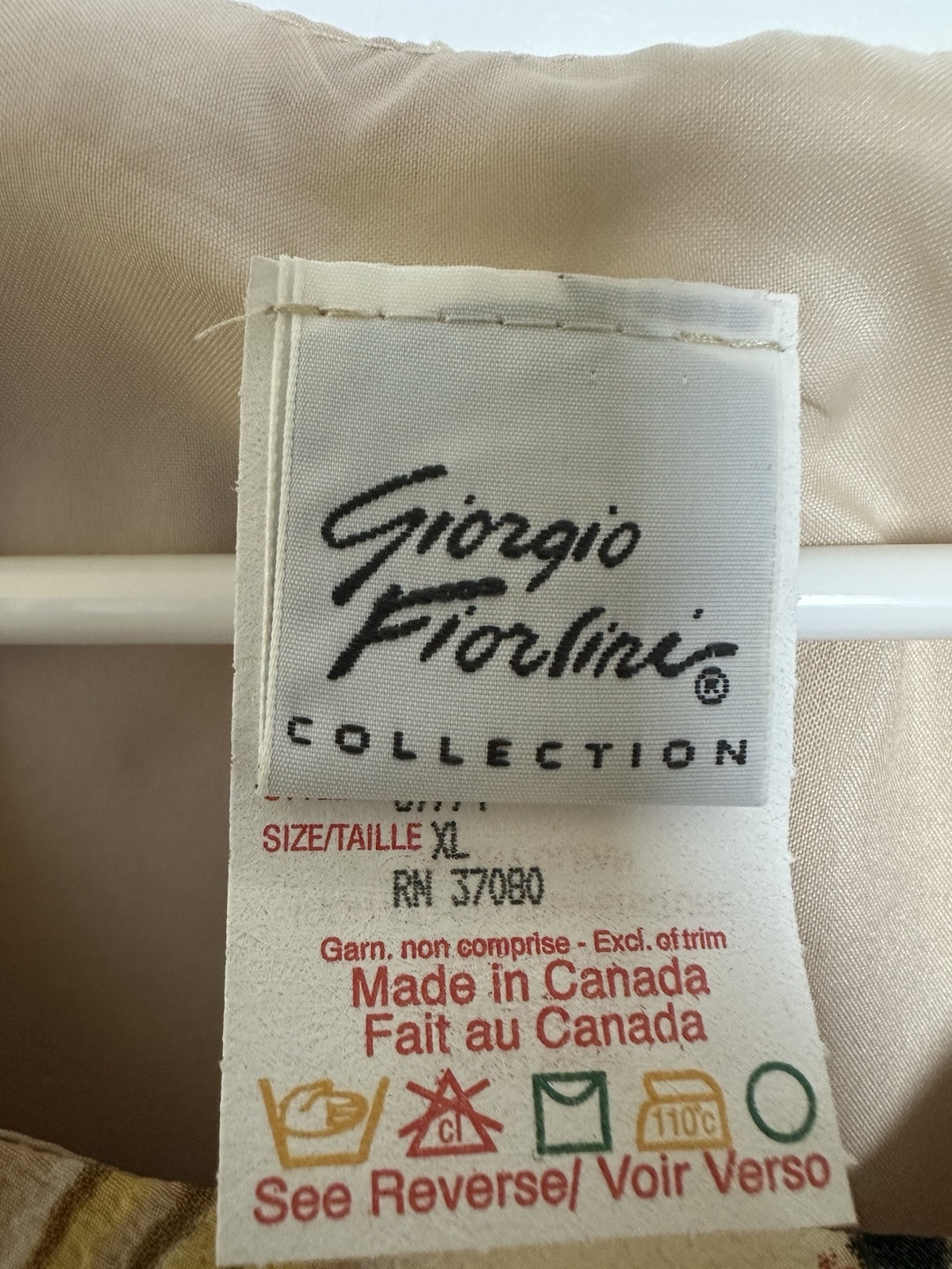 Vintage 80s Giorgio Fiorlini 2pc Skirt Tank Set Graphic Splatter Large Women’s