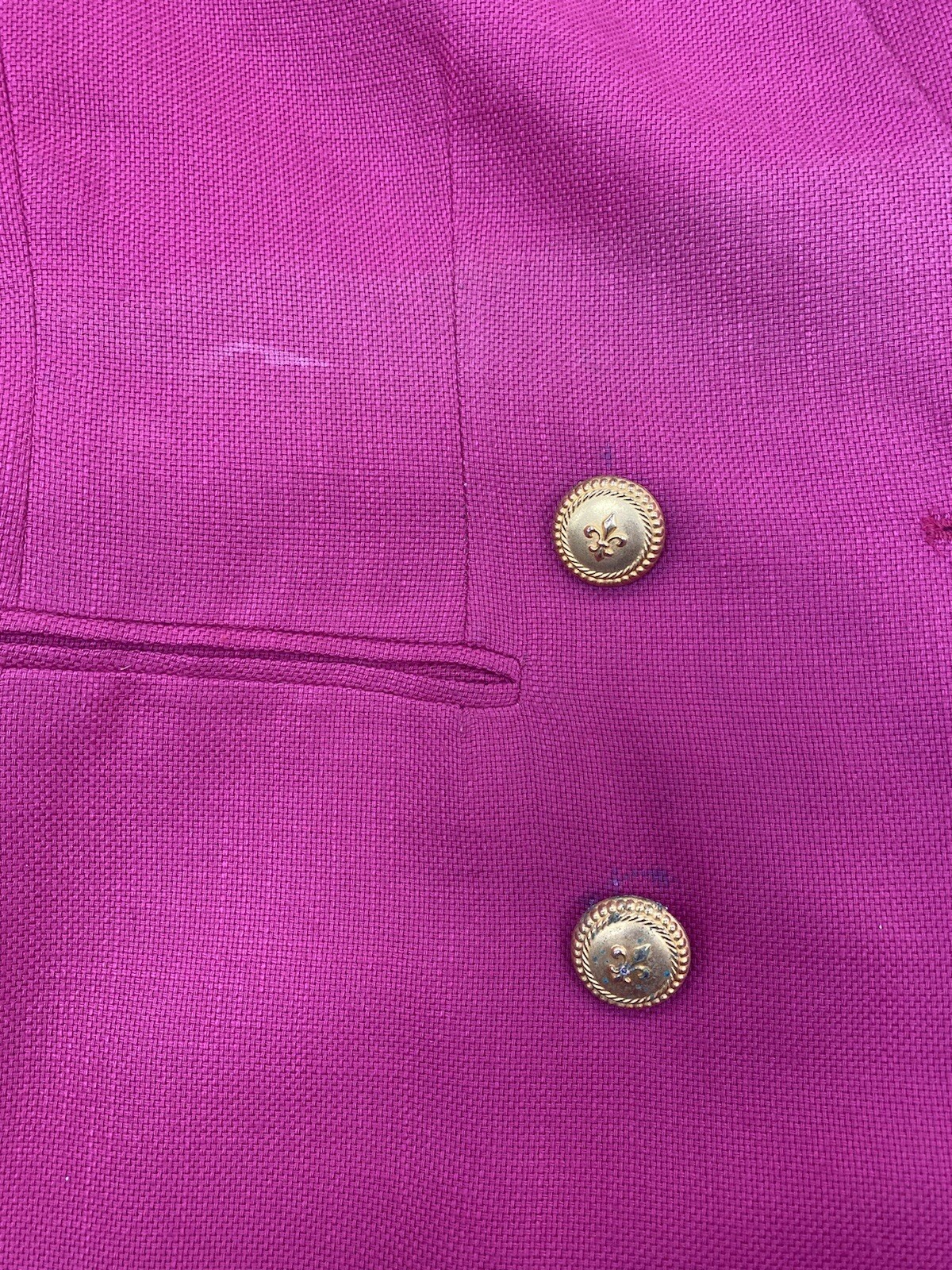 Vintage 80’s Gilmor Pink Short Suit Size 6p
