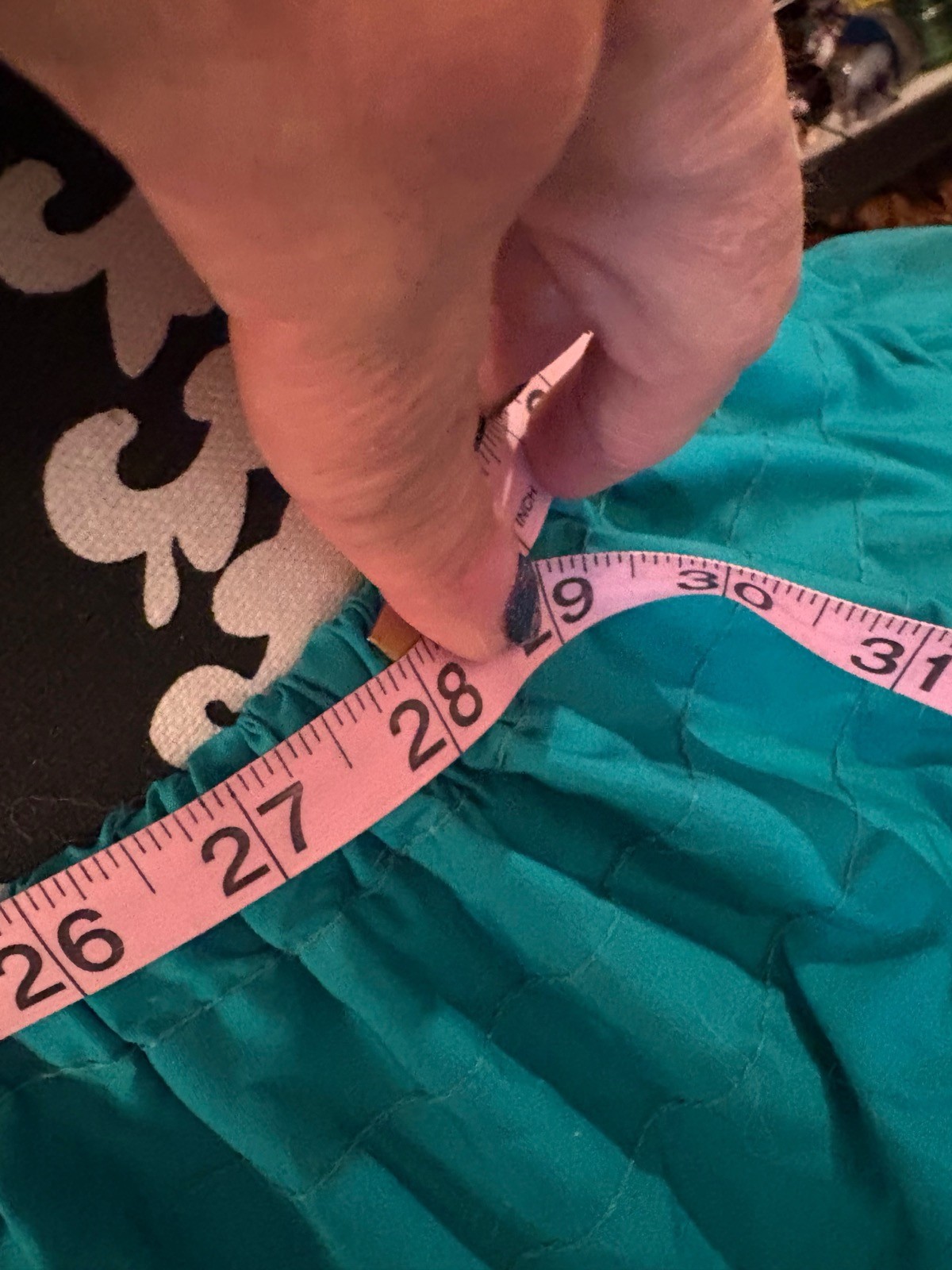 Vtg Malco Modes San Francisco Teal Square Dancing Petticoat S Rockabilly NWT