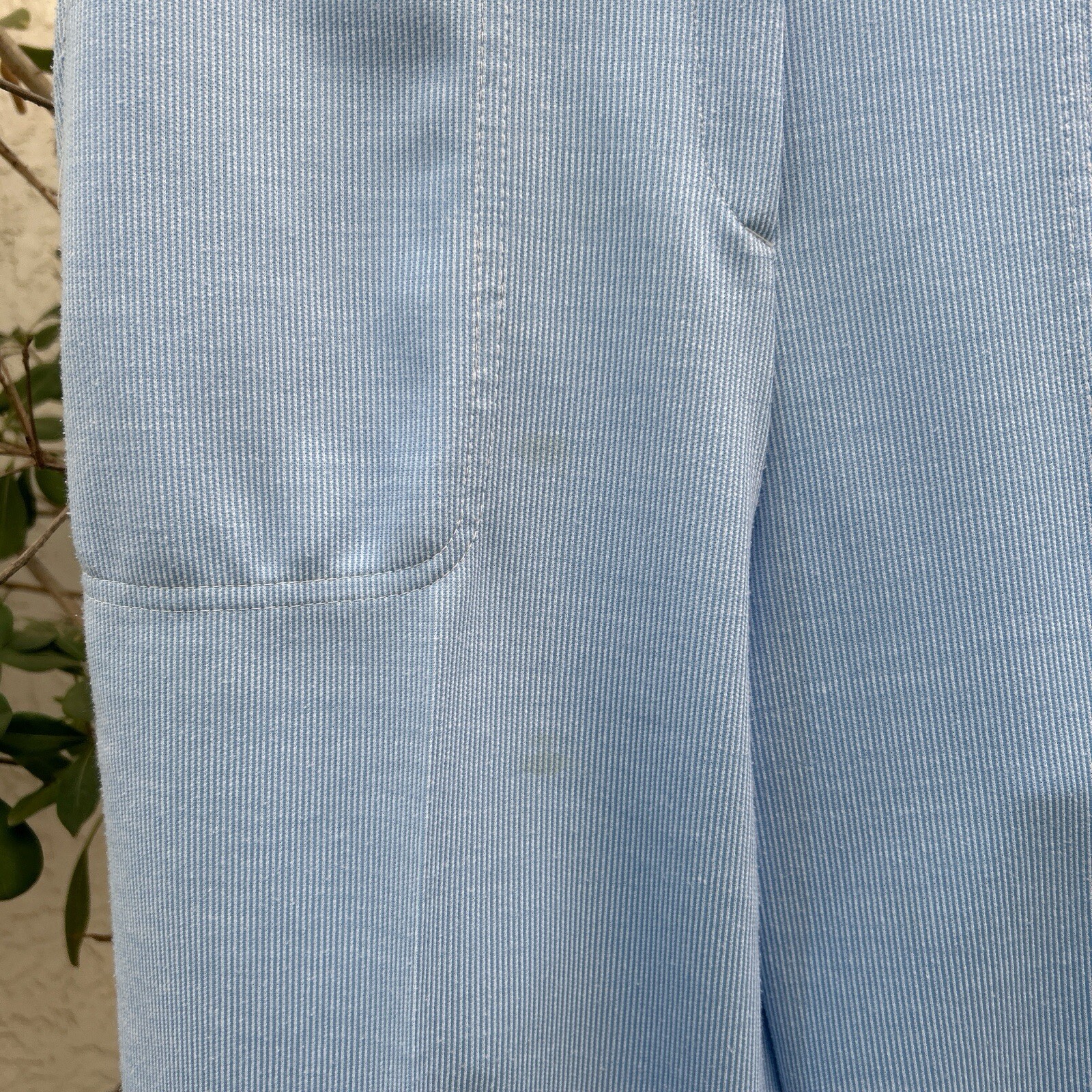 Vintage 1970s Alex Colman Light Blue Women’s Pants 28×26