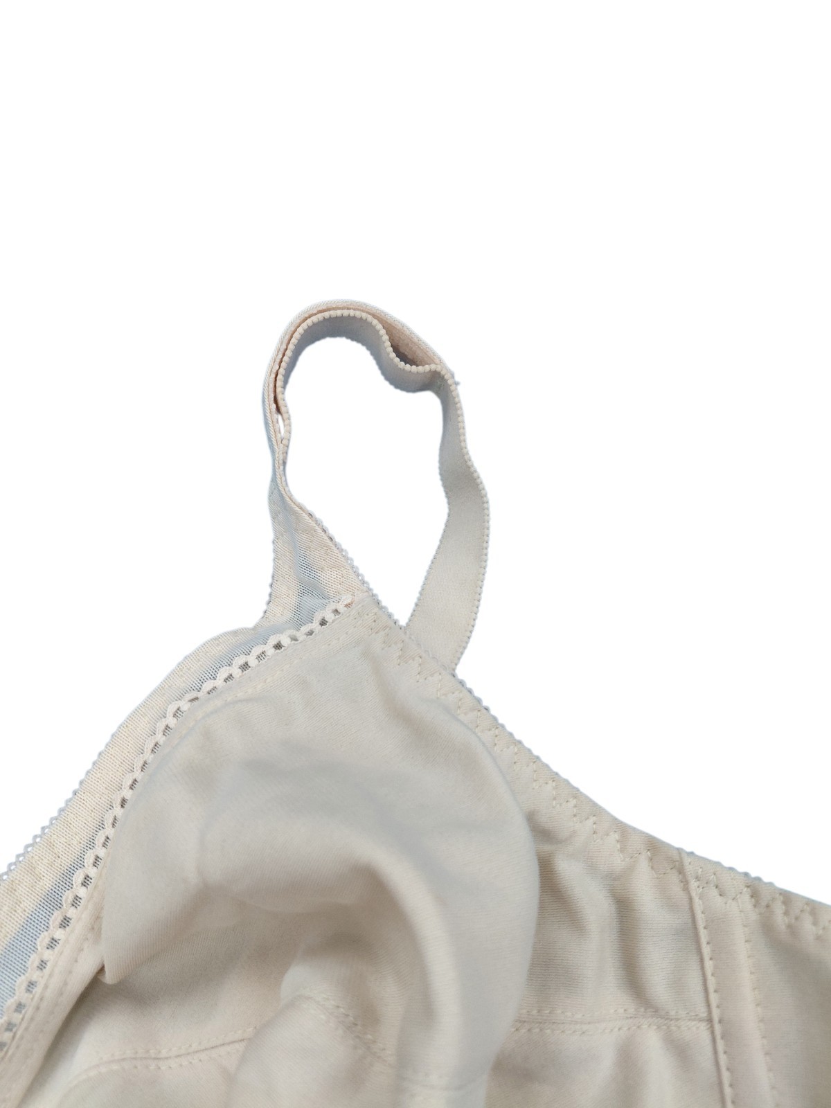 Vintage Beige Crown-ette Corset Top Size 46C