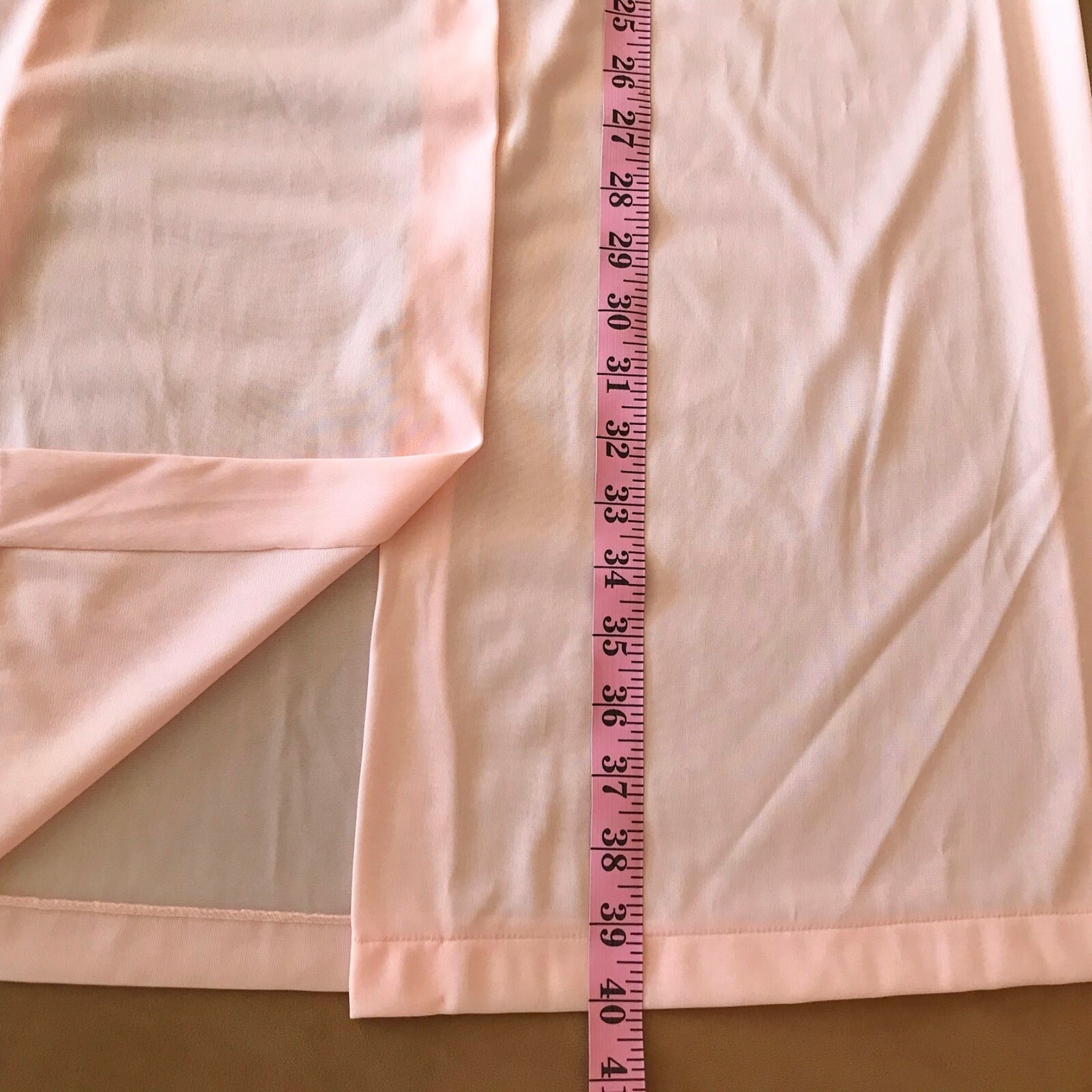 NWT Vintage Vanity Fair Pink Robe Button Up Silky Antron III Anti-Cling XS *Read