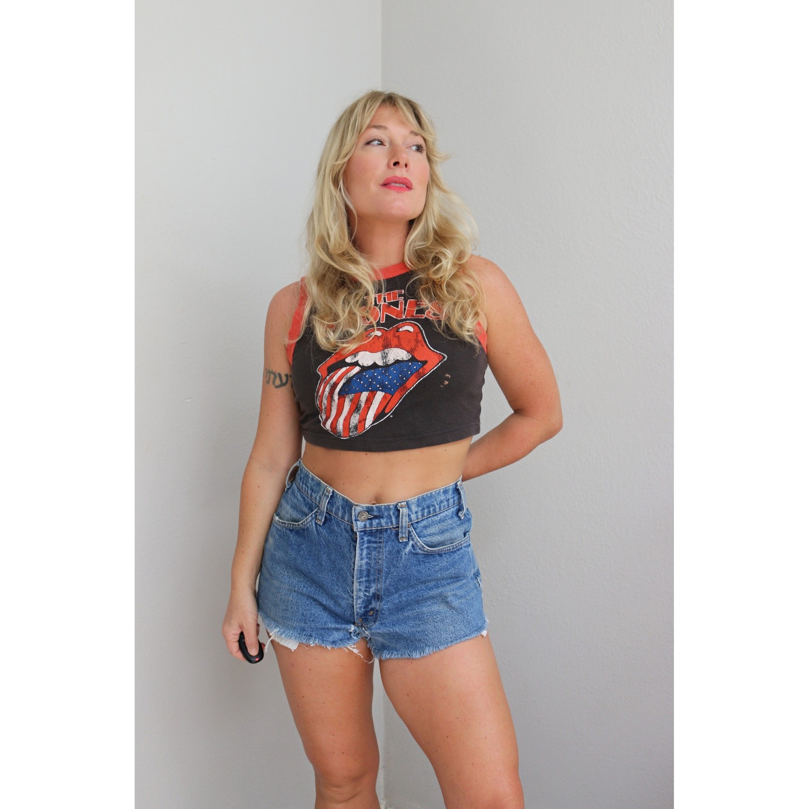 1970’s Vintage Levi’s Orange Tag Cut-Off Jean Shorts Women’s SM MD 32″ 33″ Waist