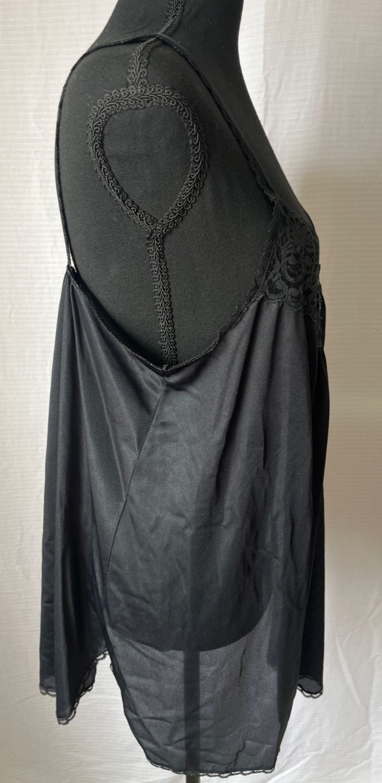 Vintage 1970’s Lingerie Set Camisole Lace Sexy Sheer Evening Medium Sears